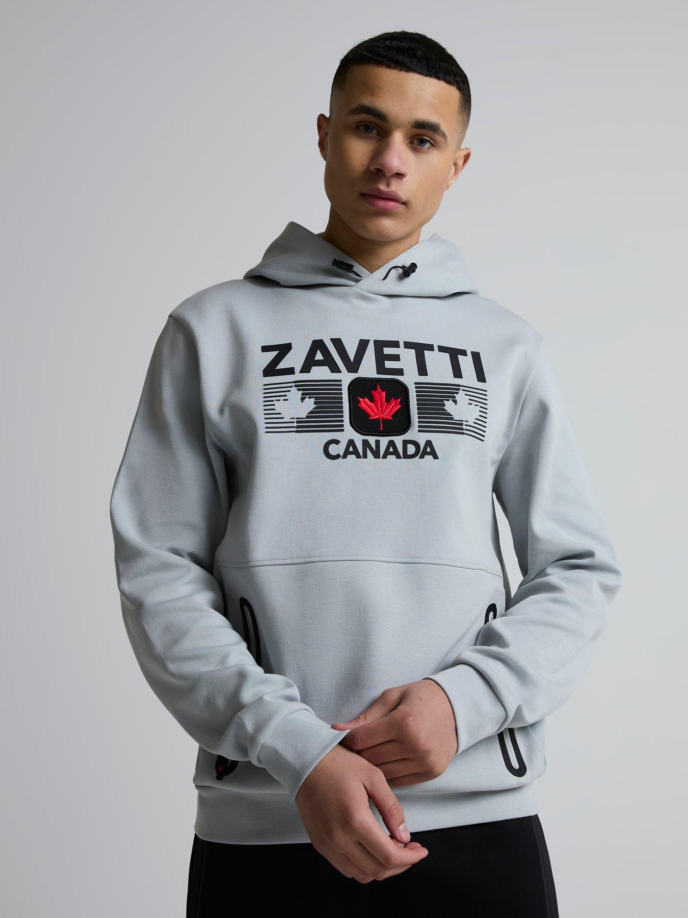 Zavetti Canada Dimara Oth Hoodie - Light Grey