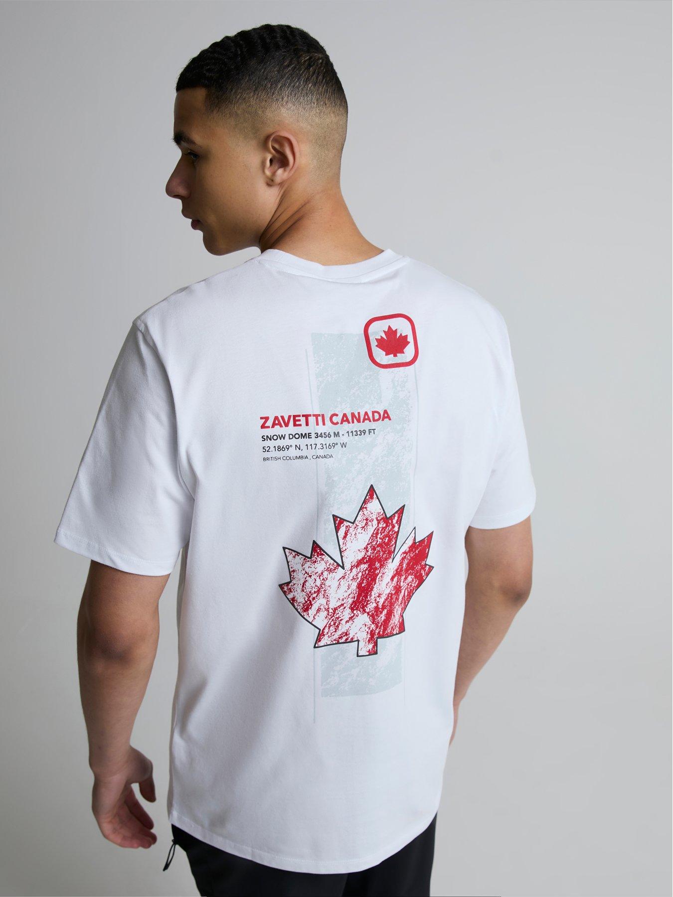 Zavetti Canada Alonso Back Graphic T-Shirt - White