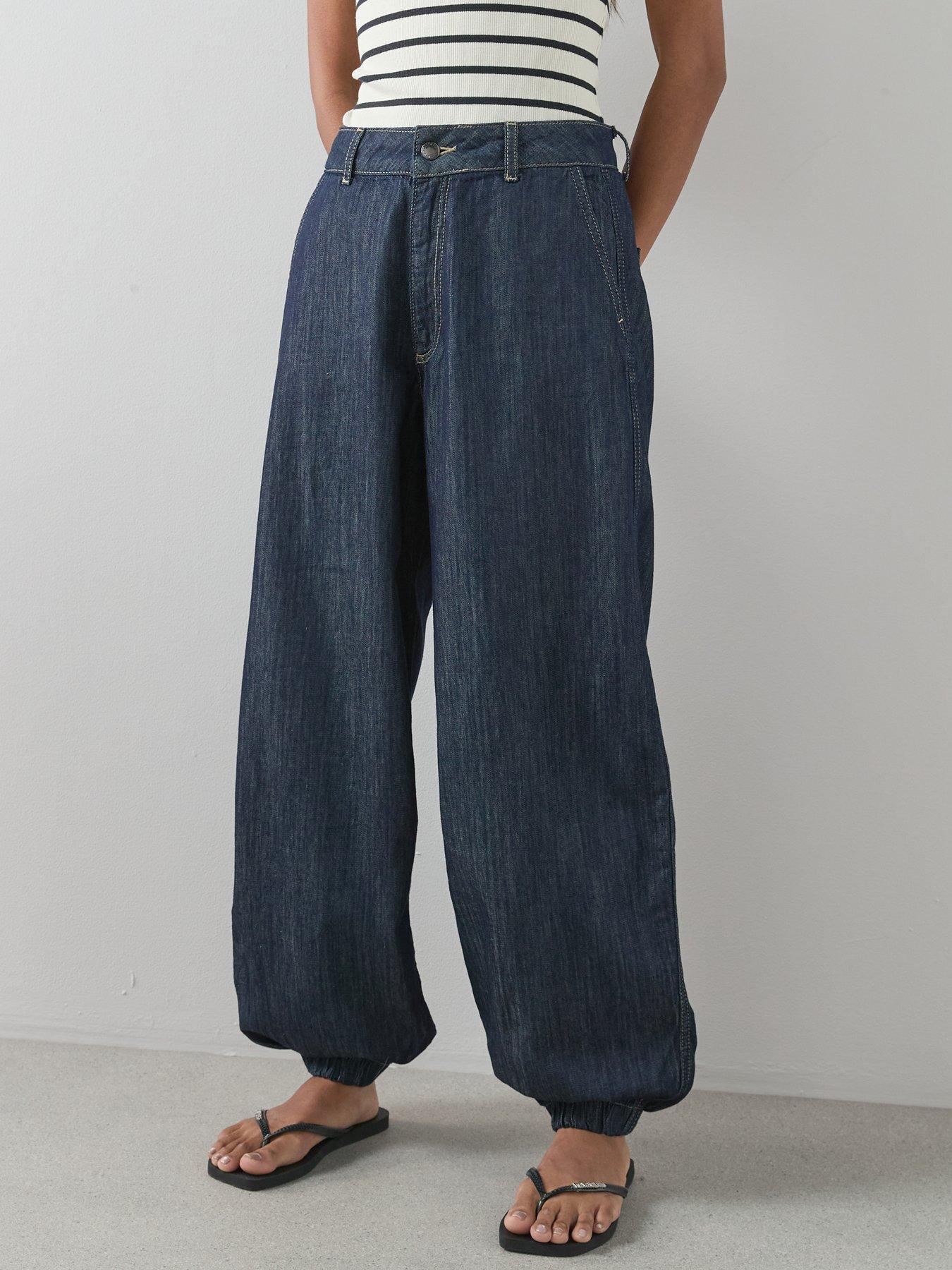  image of the-very-collection-cuffed-hem-jeans-dark-wash