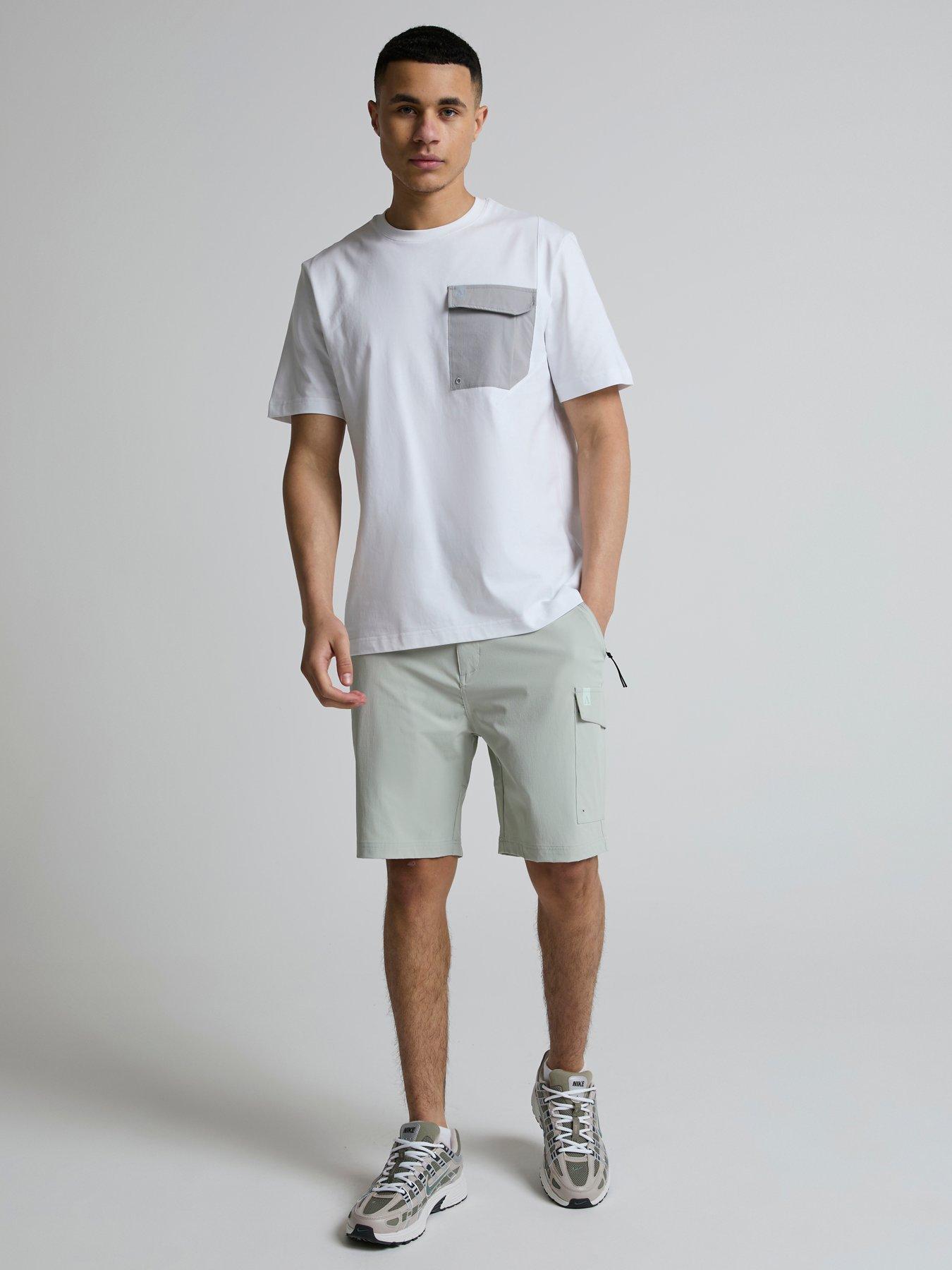  image of alessandro-zavetti-ultizzi-woven-tech-shorts-grey