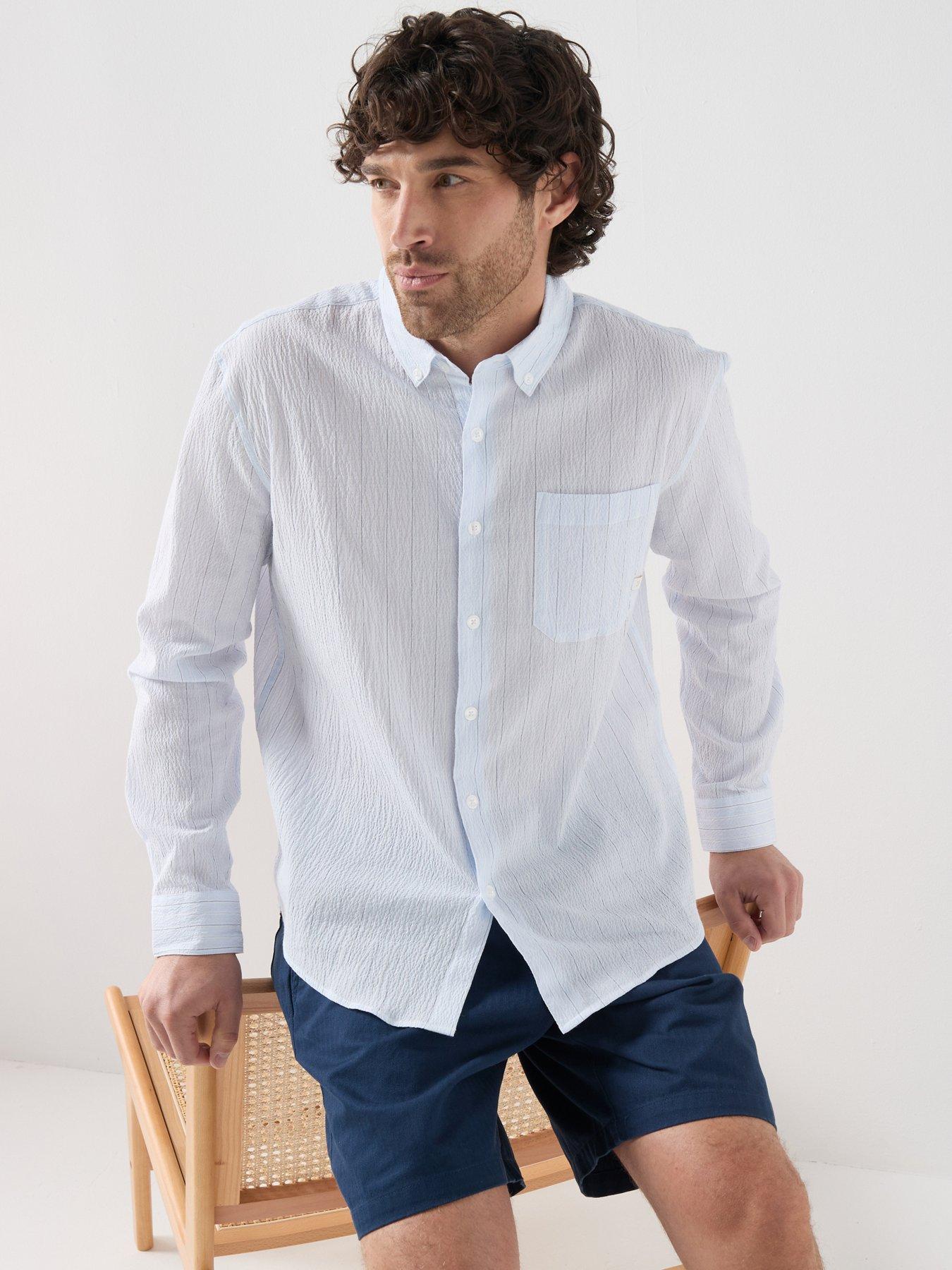 farah-stanford-box-fit-poplin-striped-shirt-light-blue