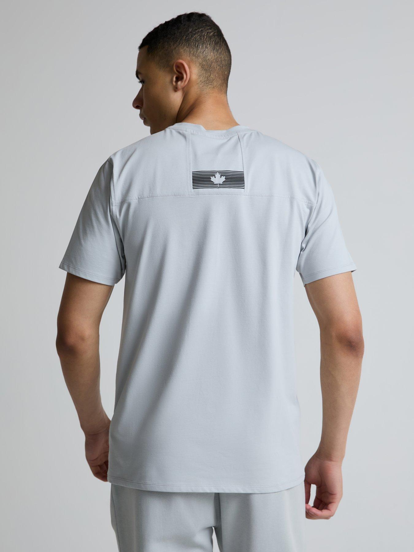 stillFront image of zavetti-canada-viarello-t-shirt-light-blue