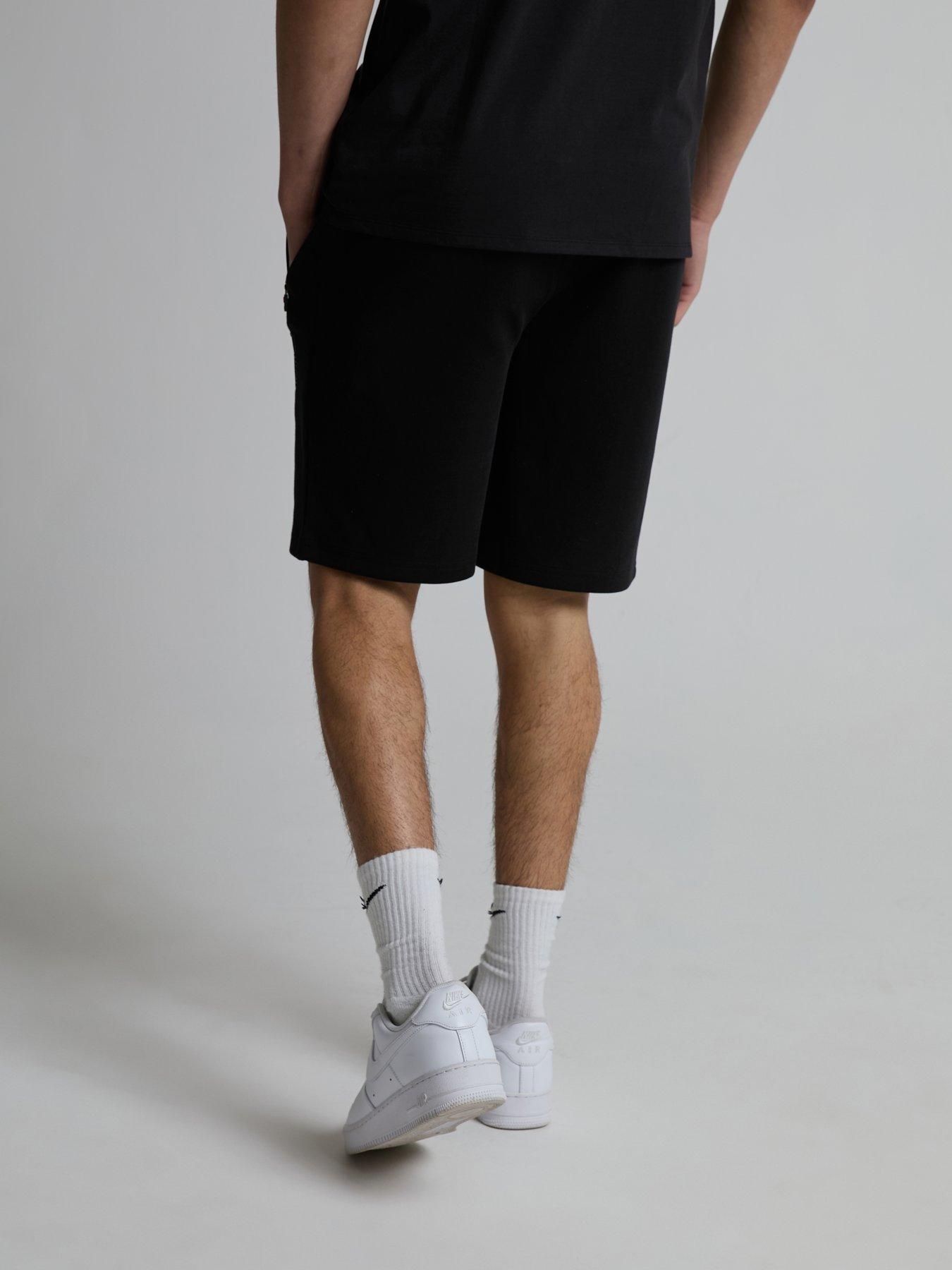 stillFront image of zavetti-canada-viarello-colour-block-shorts