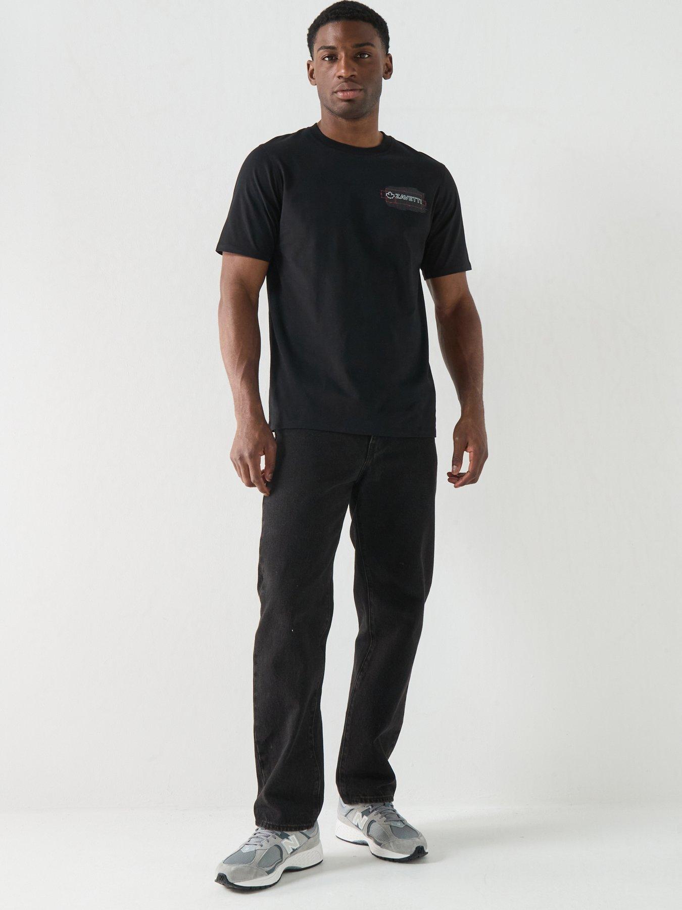 Image 3 of 5 of Zavetti Canada Kimatio Back Graphic T-Shirt - Black