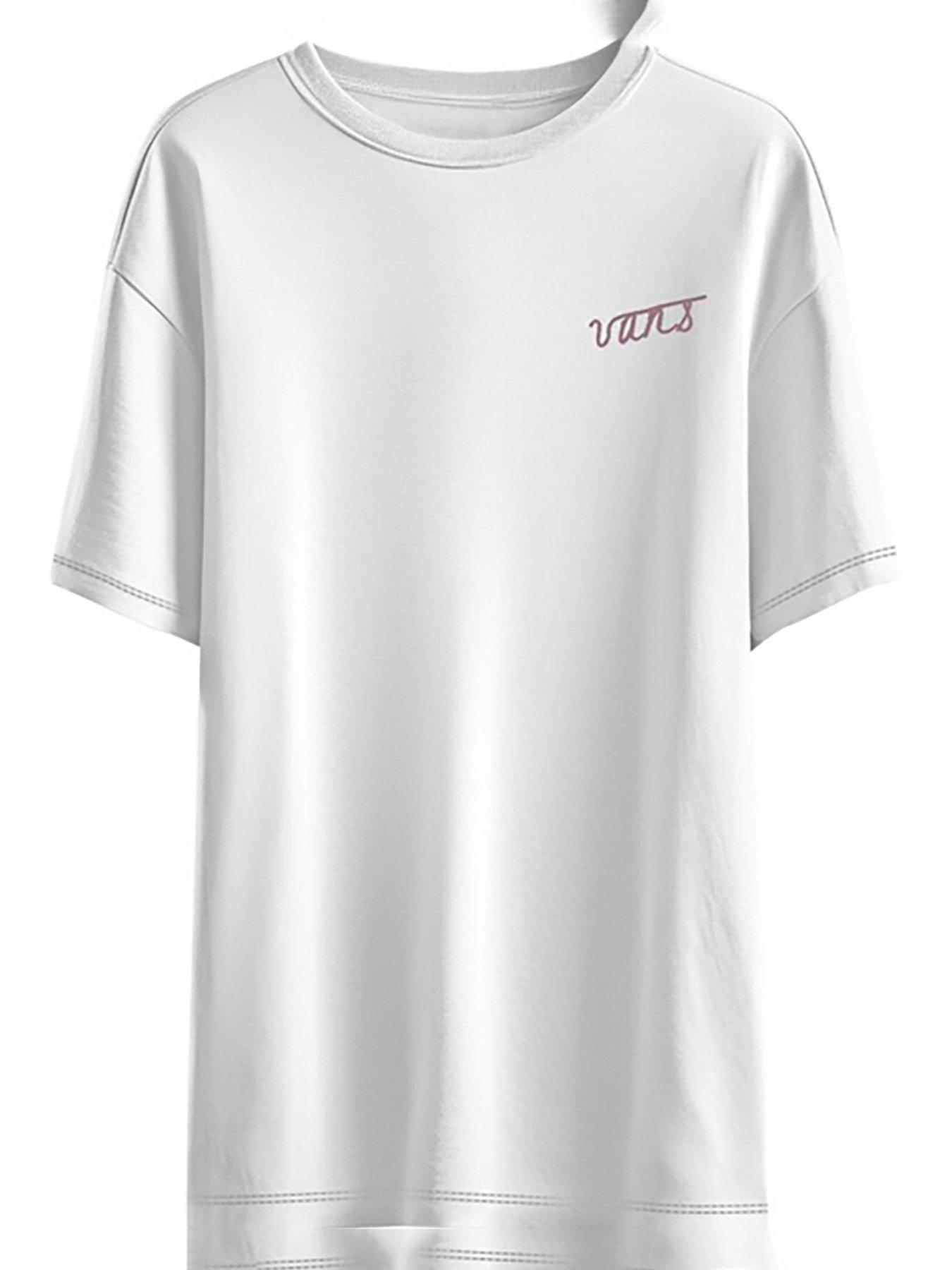 Vans Womens Crystal Dream Oversized T-Shirt - White