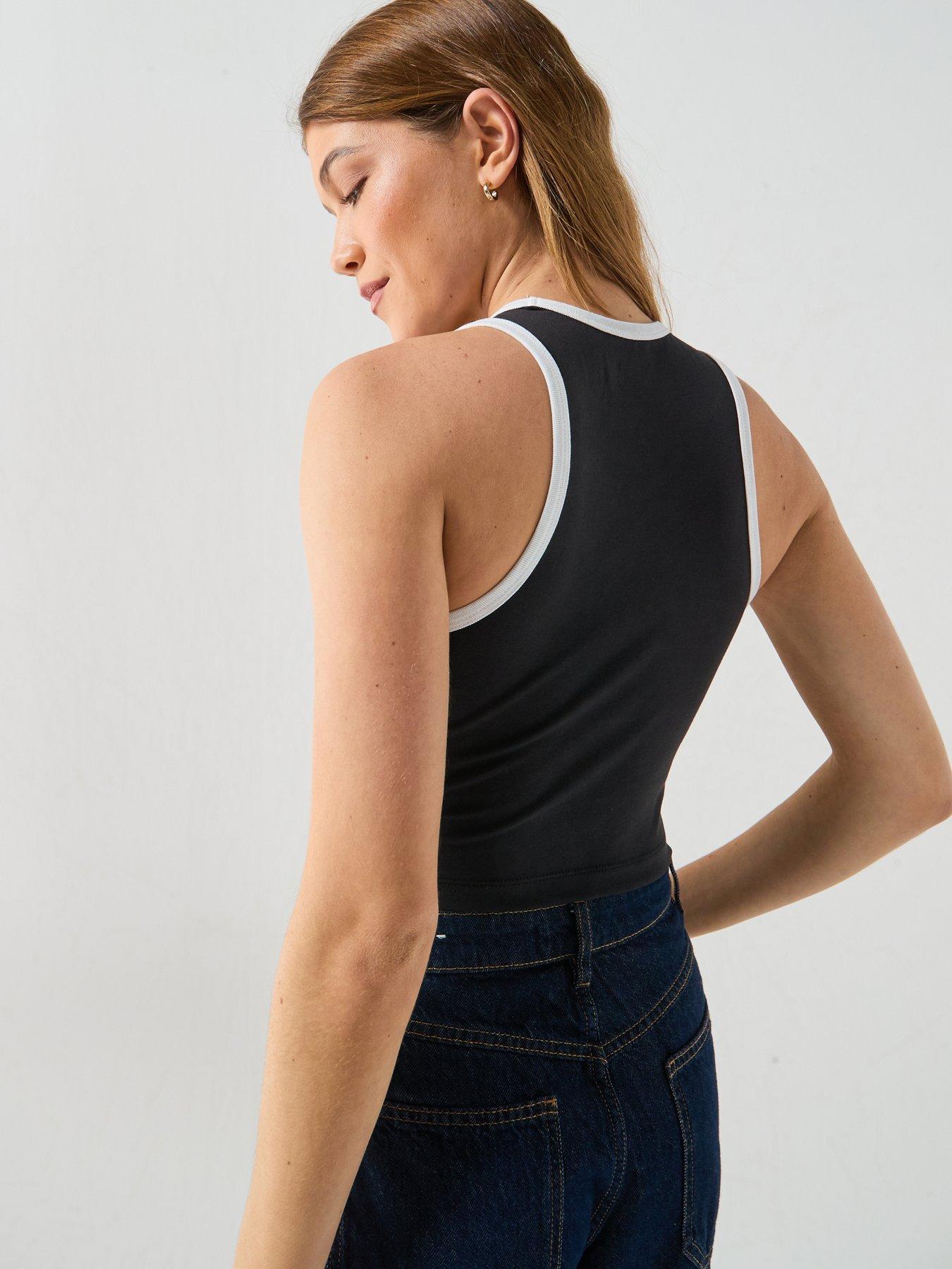 Image 2 of 5 of Vans Womens Retro Speed Tank - Black