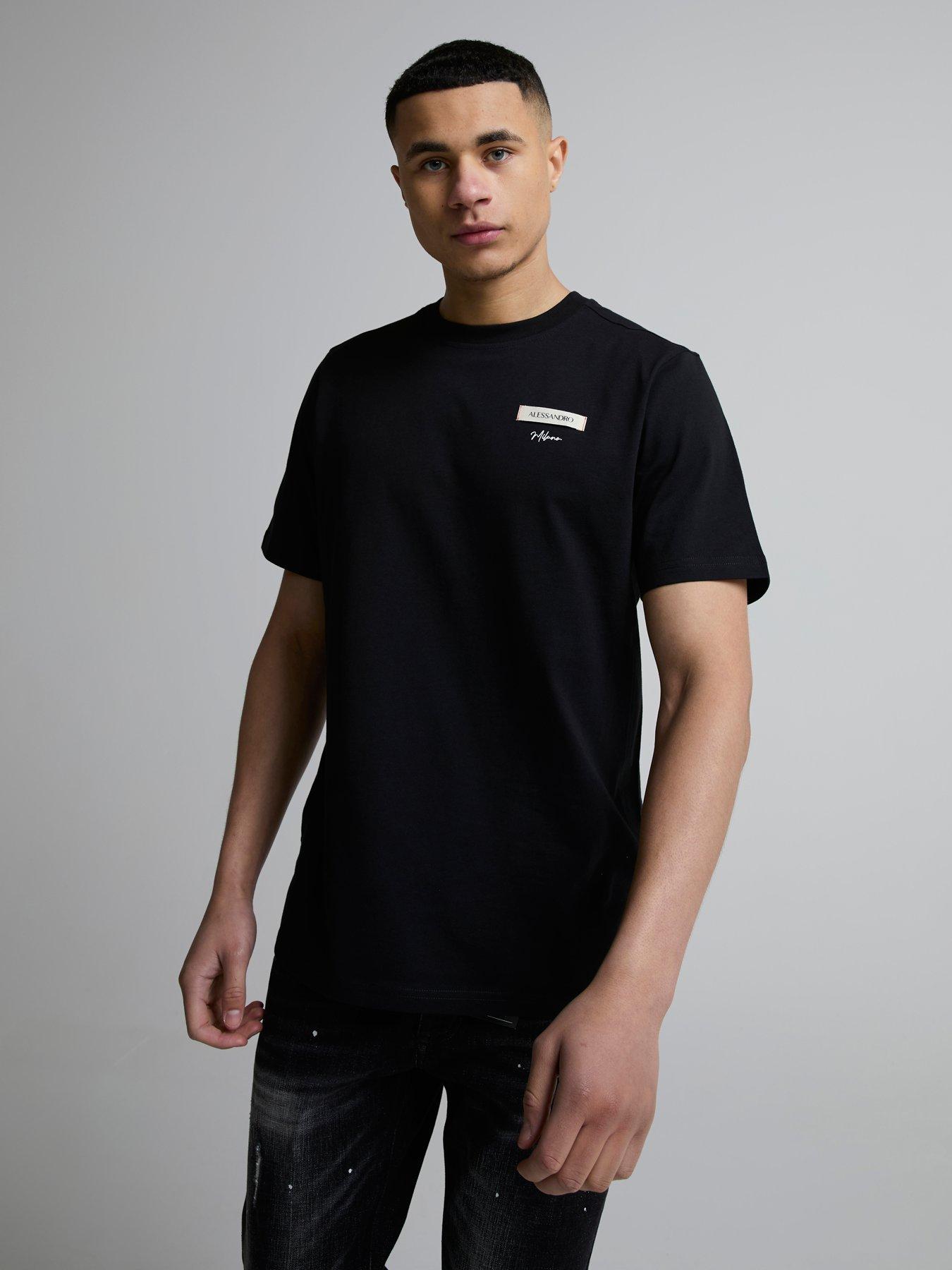 alessandro-zavetti-cenerello-woven-tab-t-shirt-black