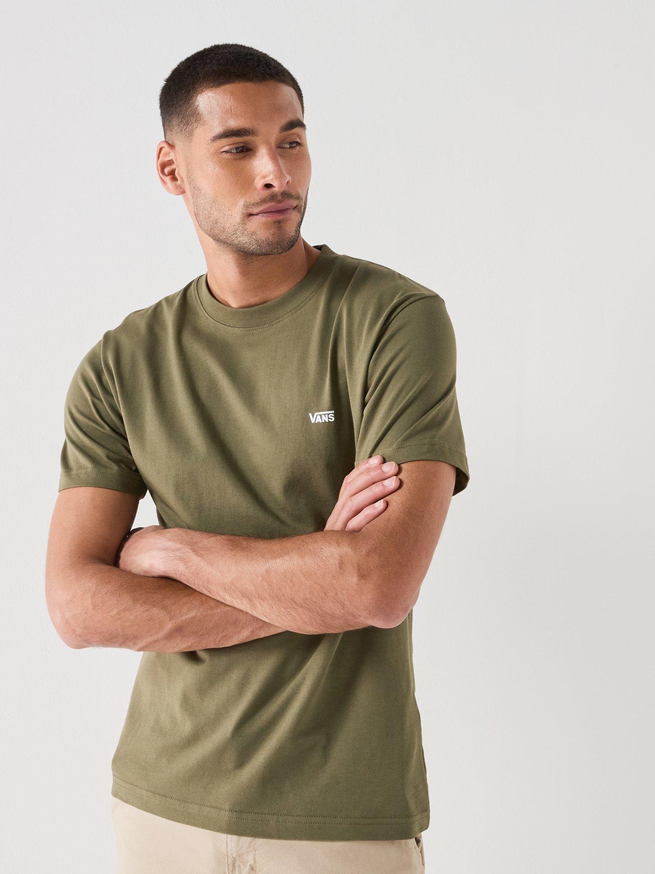 Image 1 of 5 of Vans Mens Left Chest Short Sleeve - Green