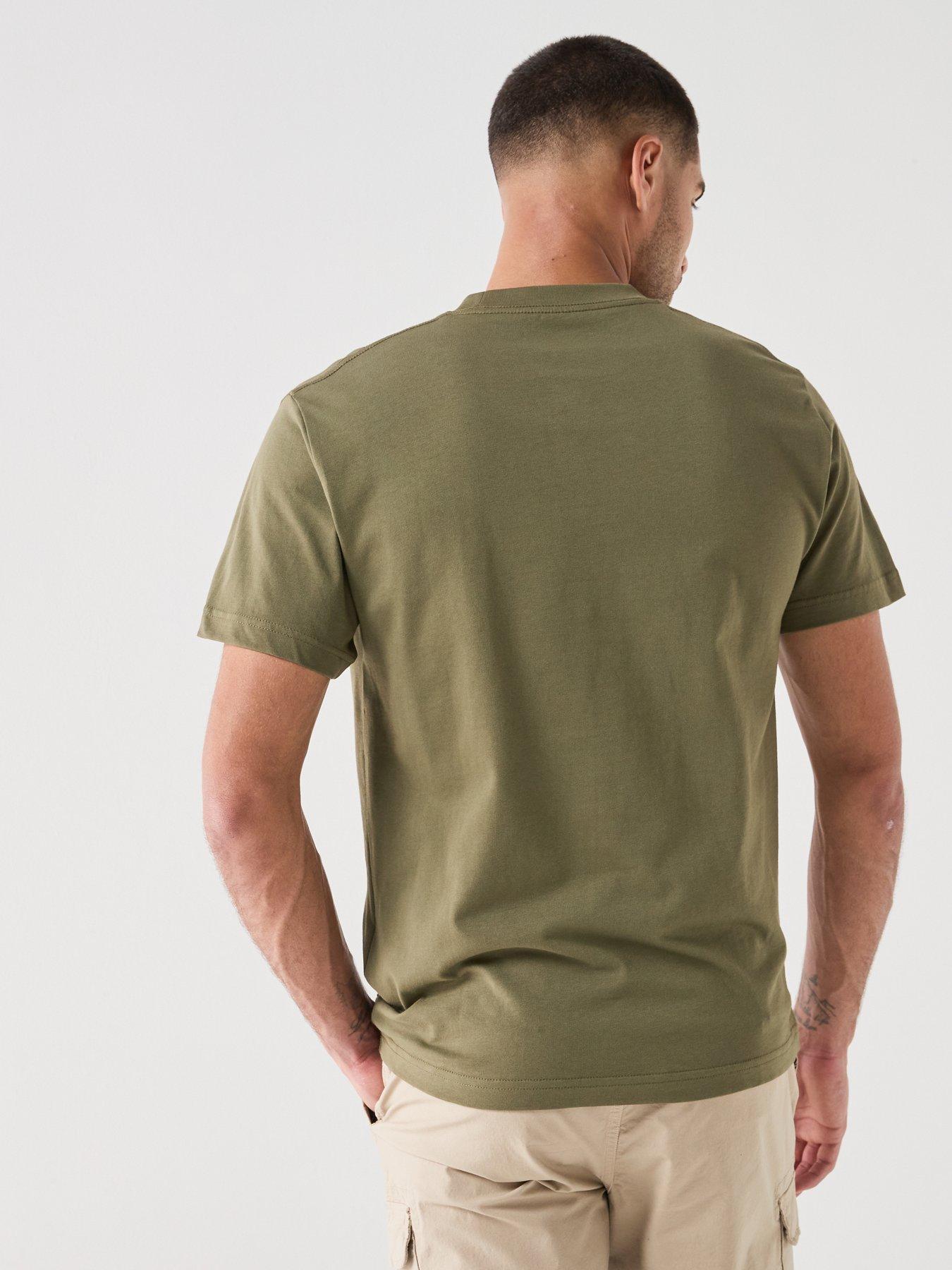 Image 2 of 5 of Vans Mens Left Chest Short Sleeve - Green