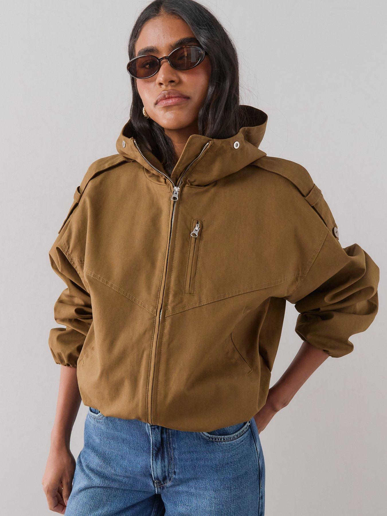 The Very Collection Utility Bubblehem Jacket - Brown