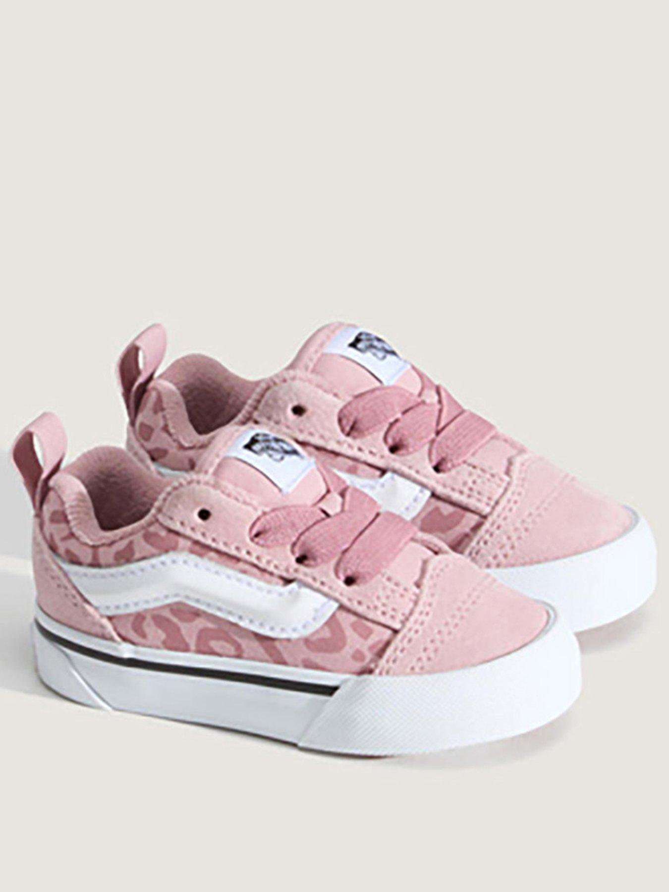 Image 2 of 5 of Vans Infant Knu Skool Elastic Lace - Red