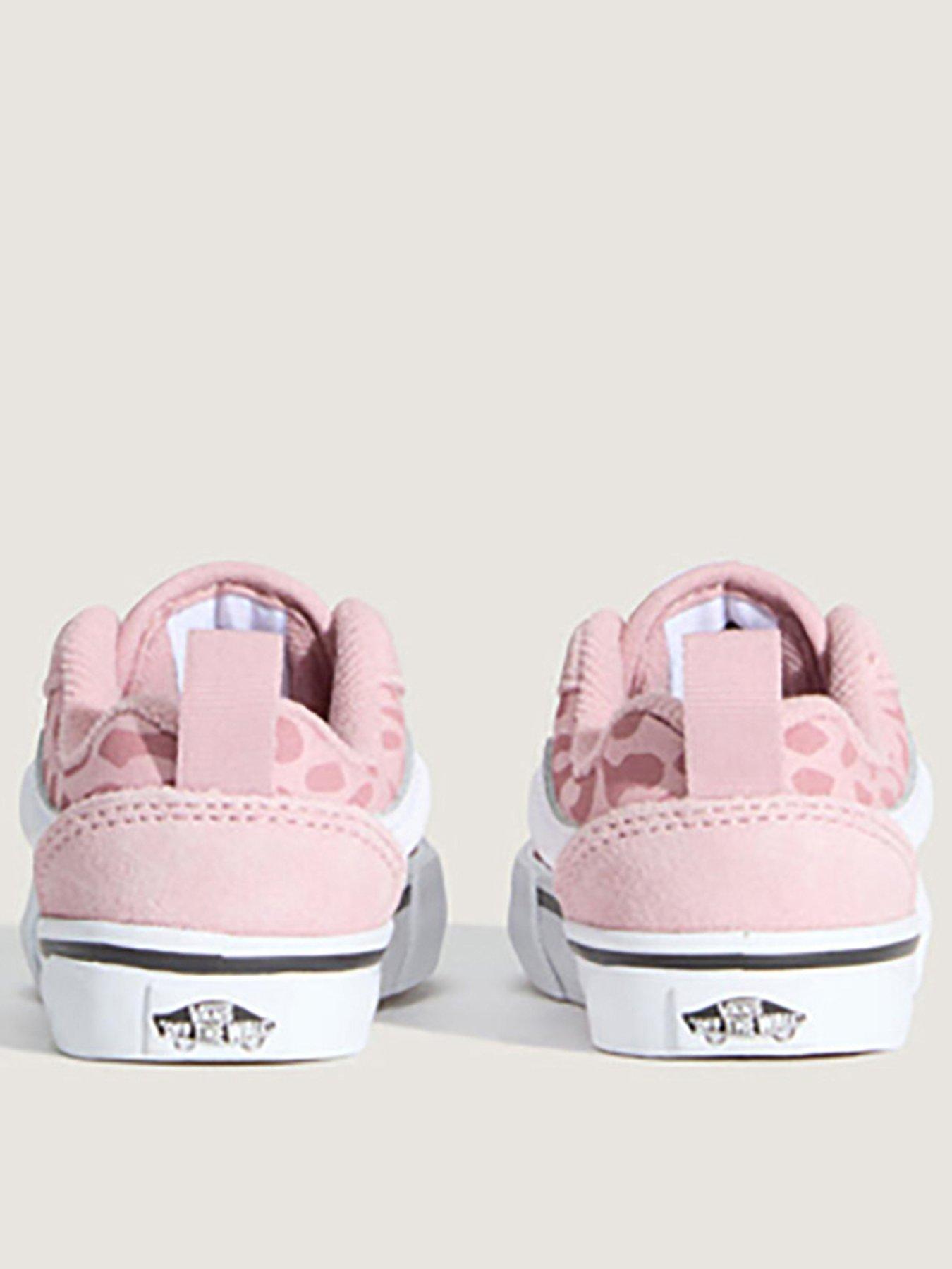 Image 3 of 5 of Vans Infant Knu Skool Elastic Lace - Red
