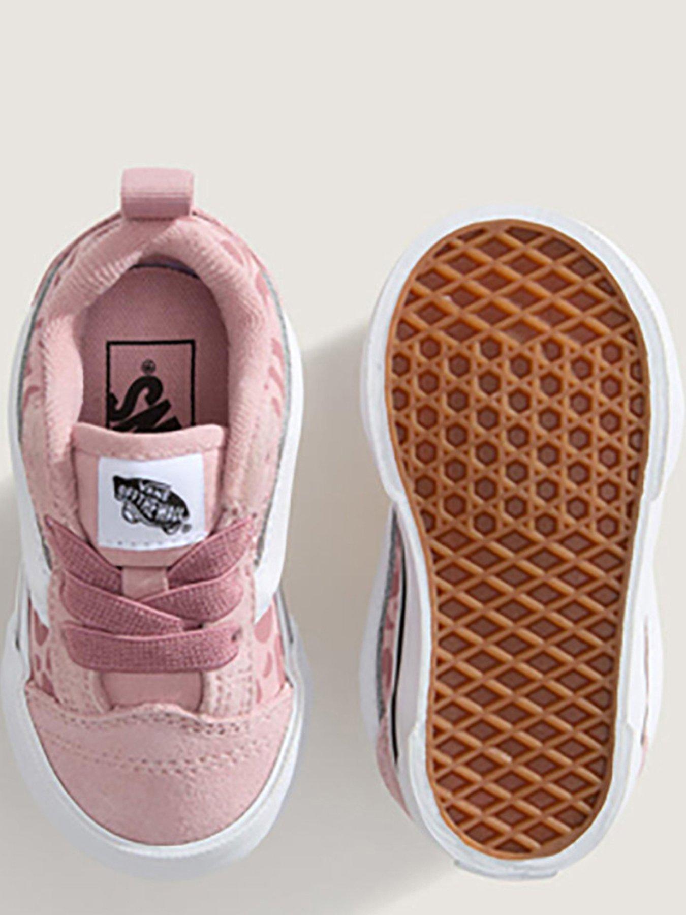 Image 4 of 5 of Vans Infant Knu Skool Elastic Lace - Red