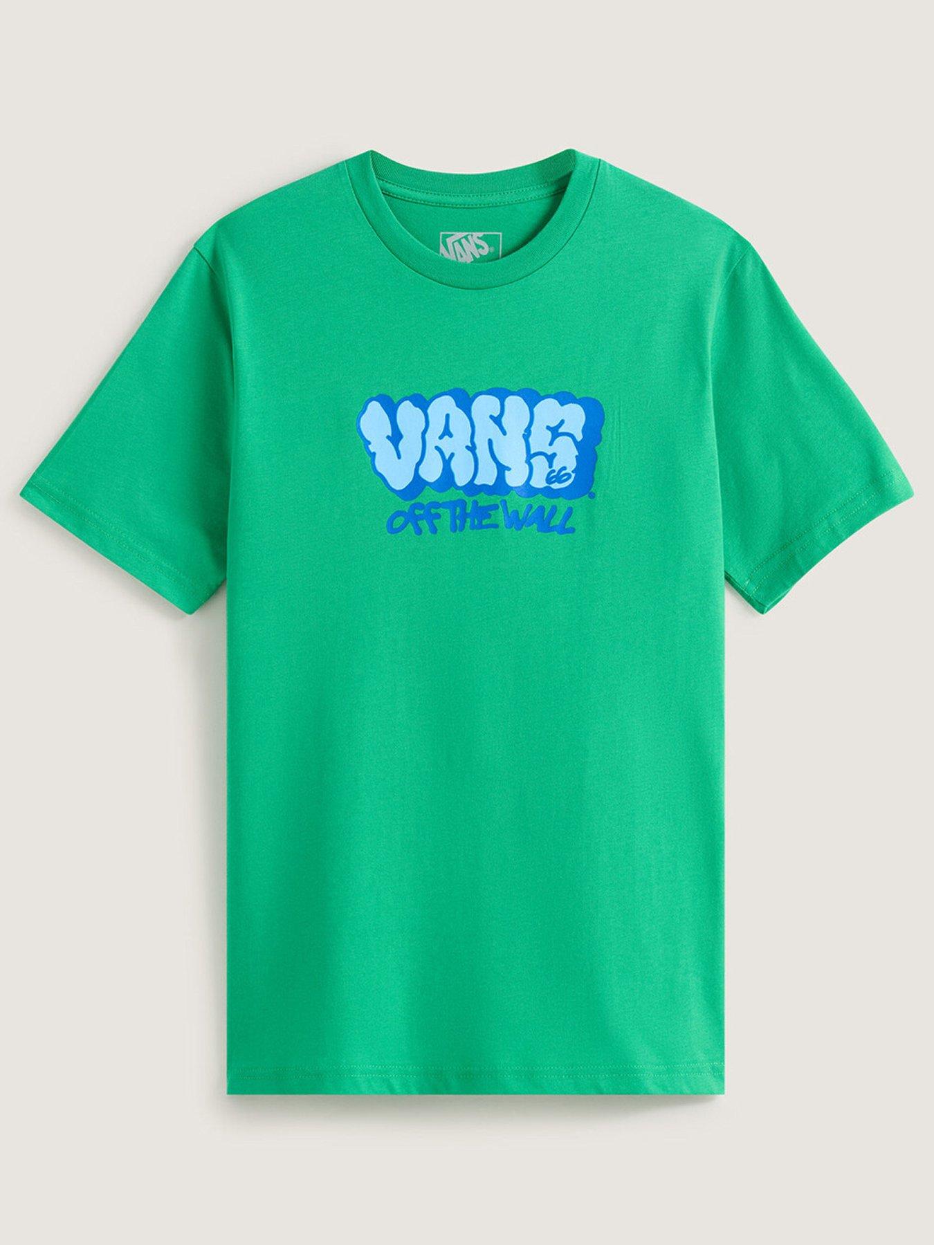 Image 1 of 2 of Vans Boys By Graffiti Short Sleeve T-Shirt - Green