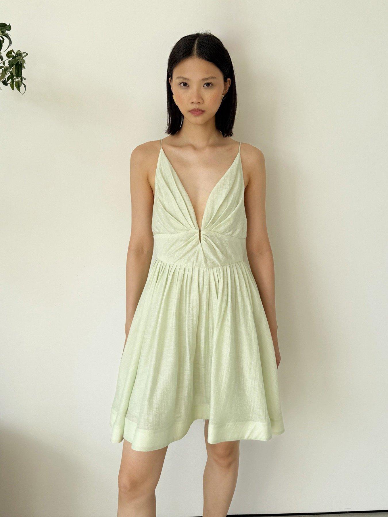 Jovonna London Mykalia Mini Dress - Green