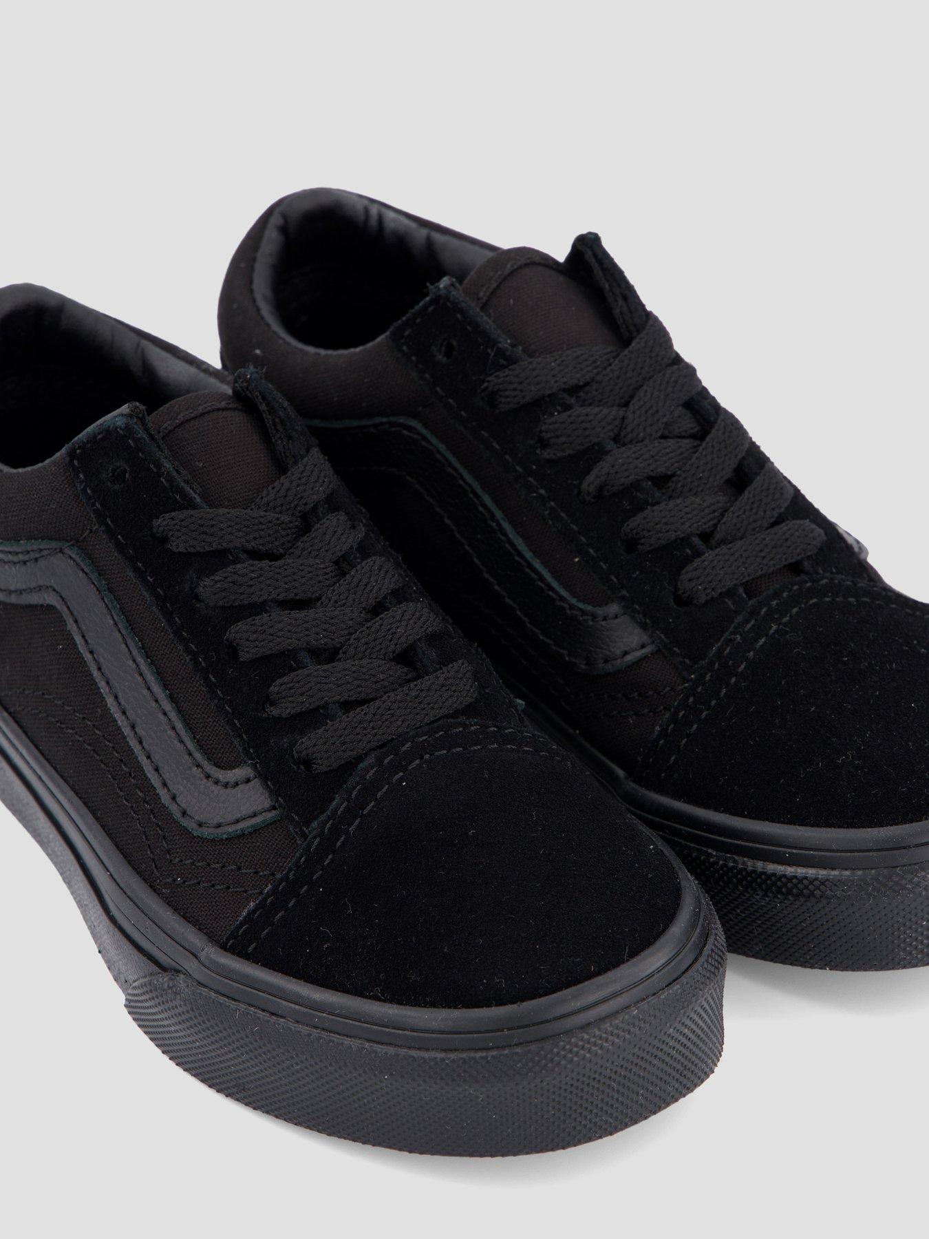  image of vans-kids-old-skool-black