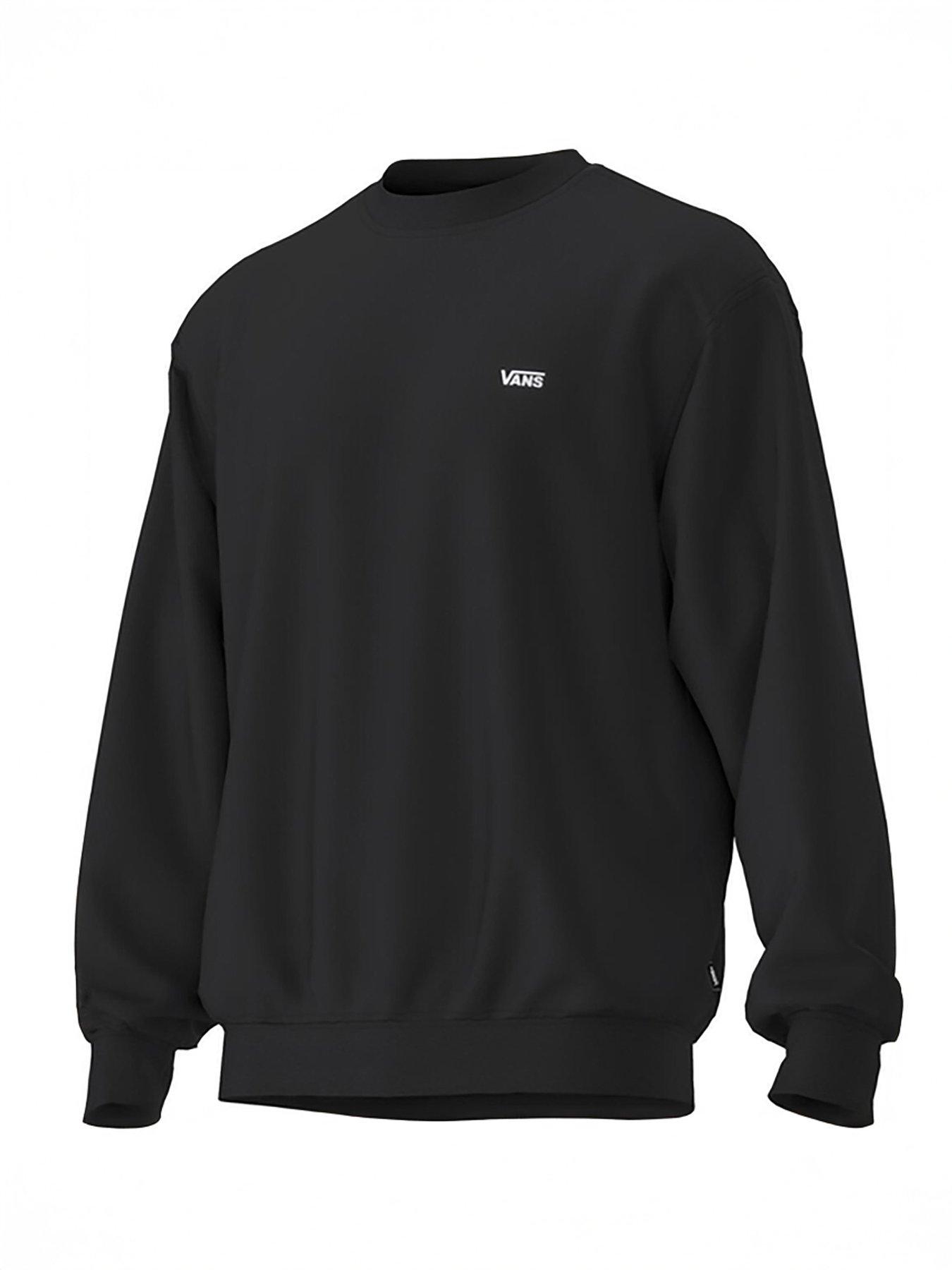 Image 3 of 4 of Vans Mens Left Chest Loose Crew - Black
