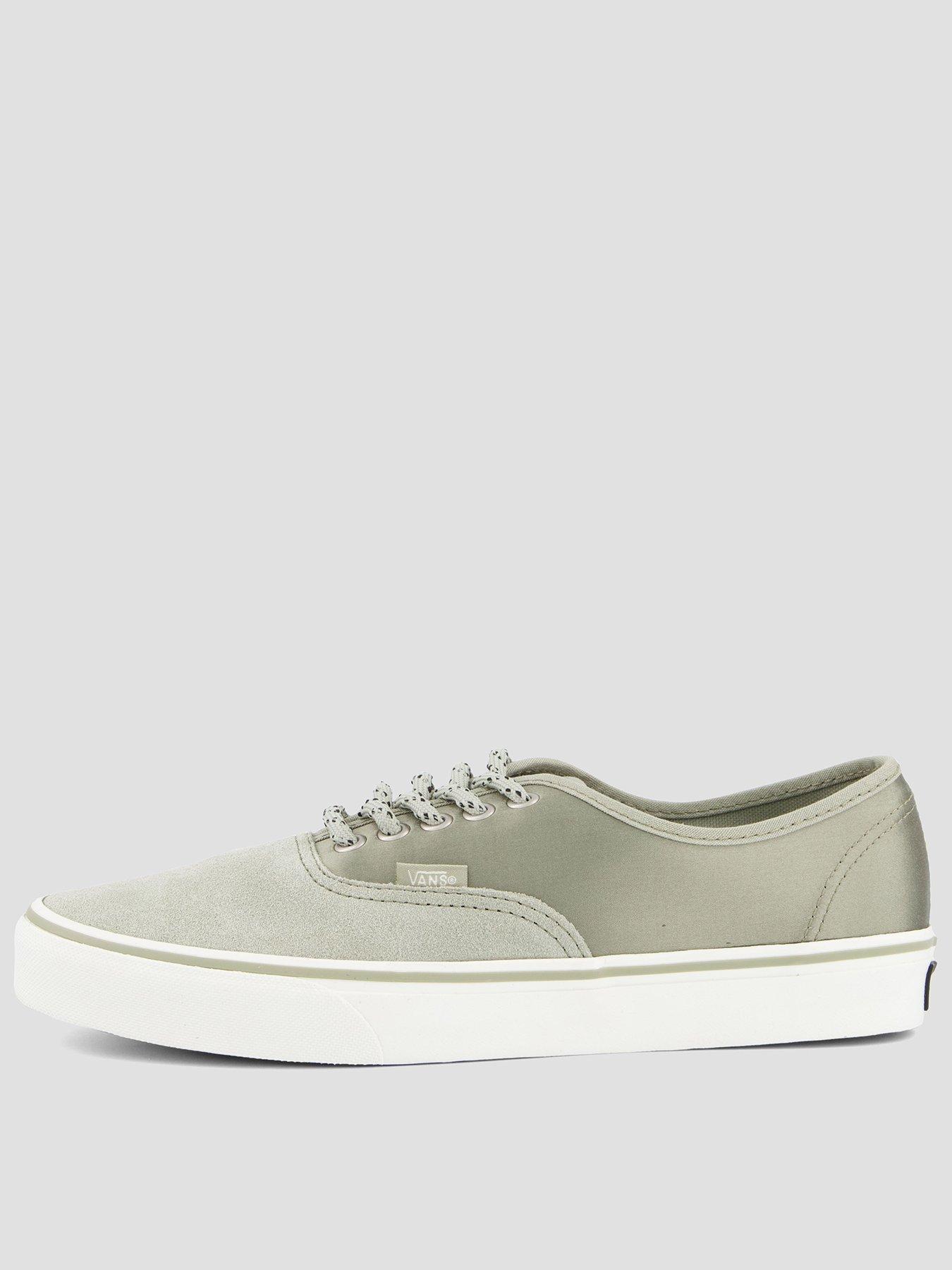 Vans Womens Authentic Canvas Shoes - Green