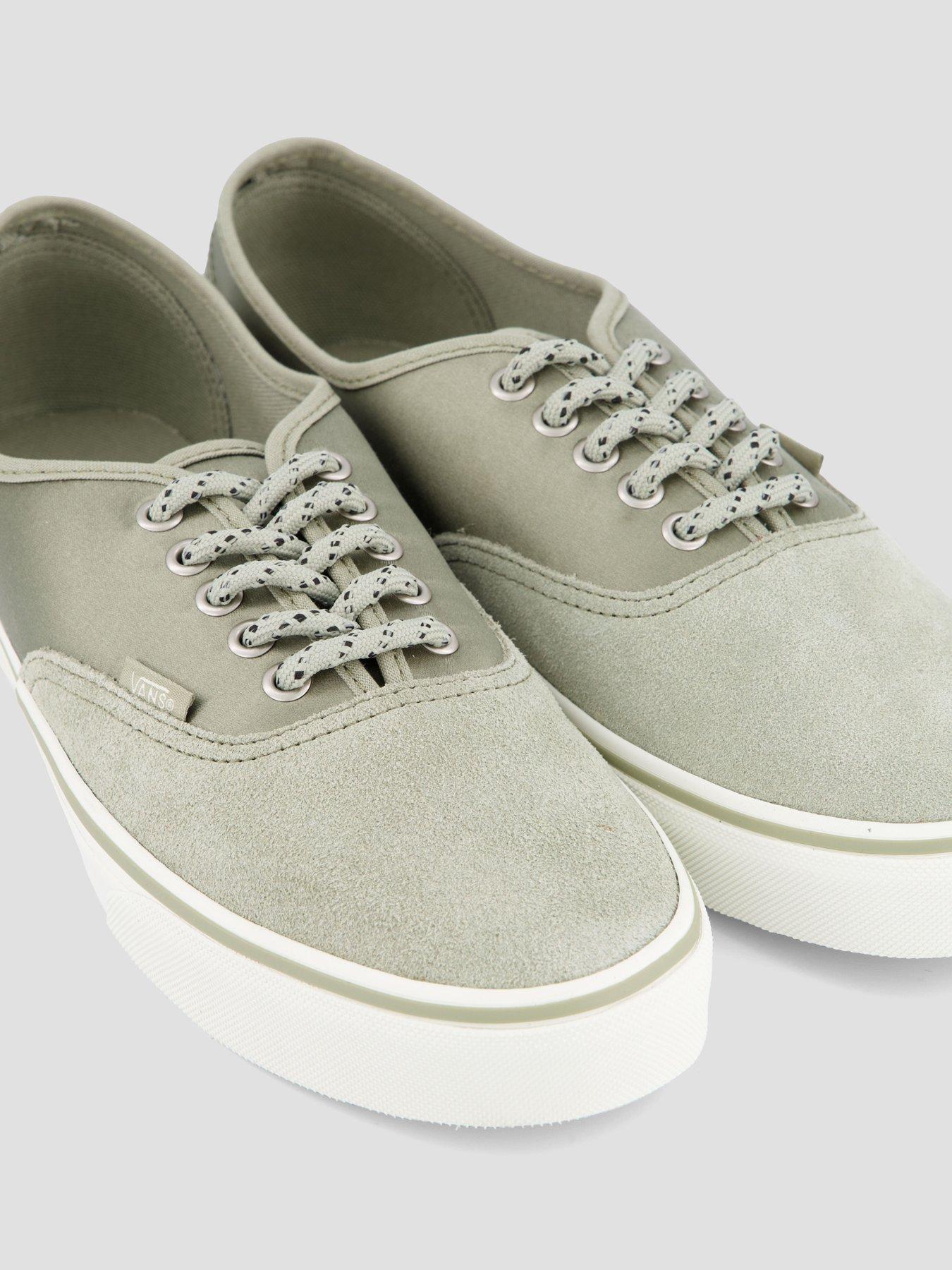 Image 5 of 7 of Vans Womens Authentic Canvas Shoes - Green
