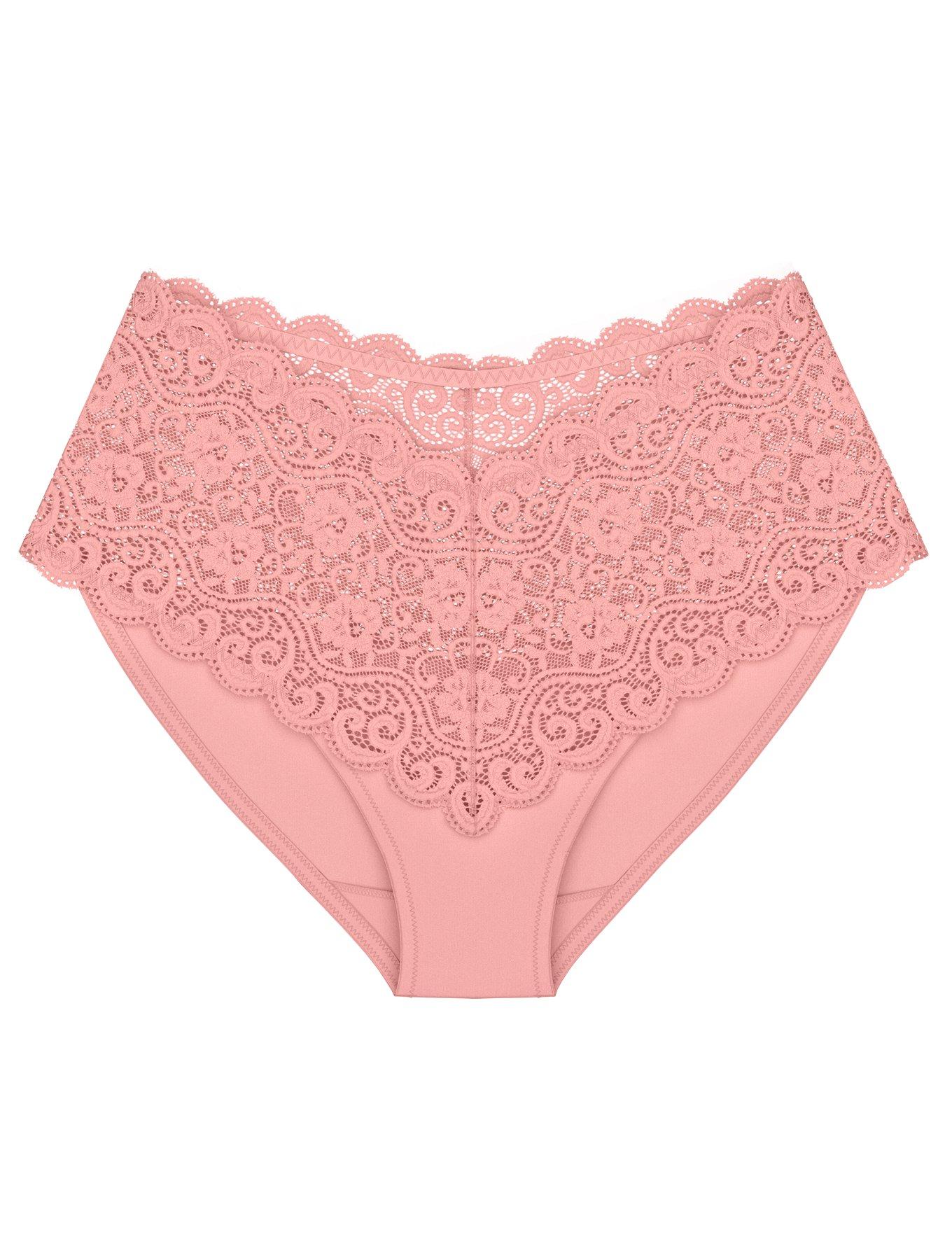  image of triumph-amourette-maxi-brief-pink