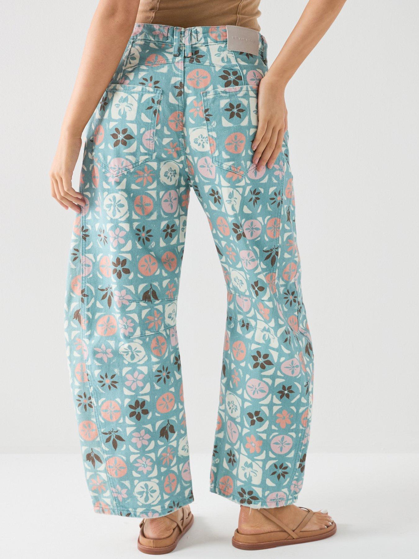 Image 2 of 6 of FREE PEOPLE Good Luck Printed Barrel