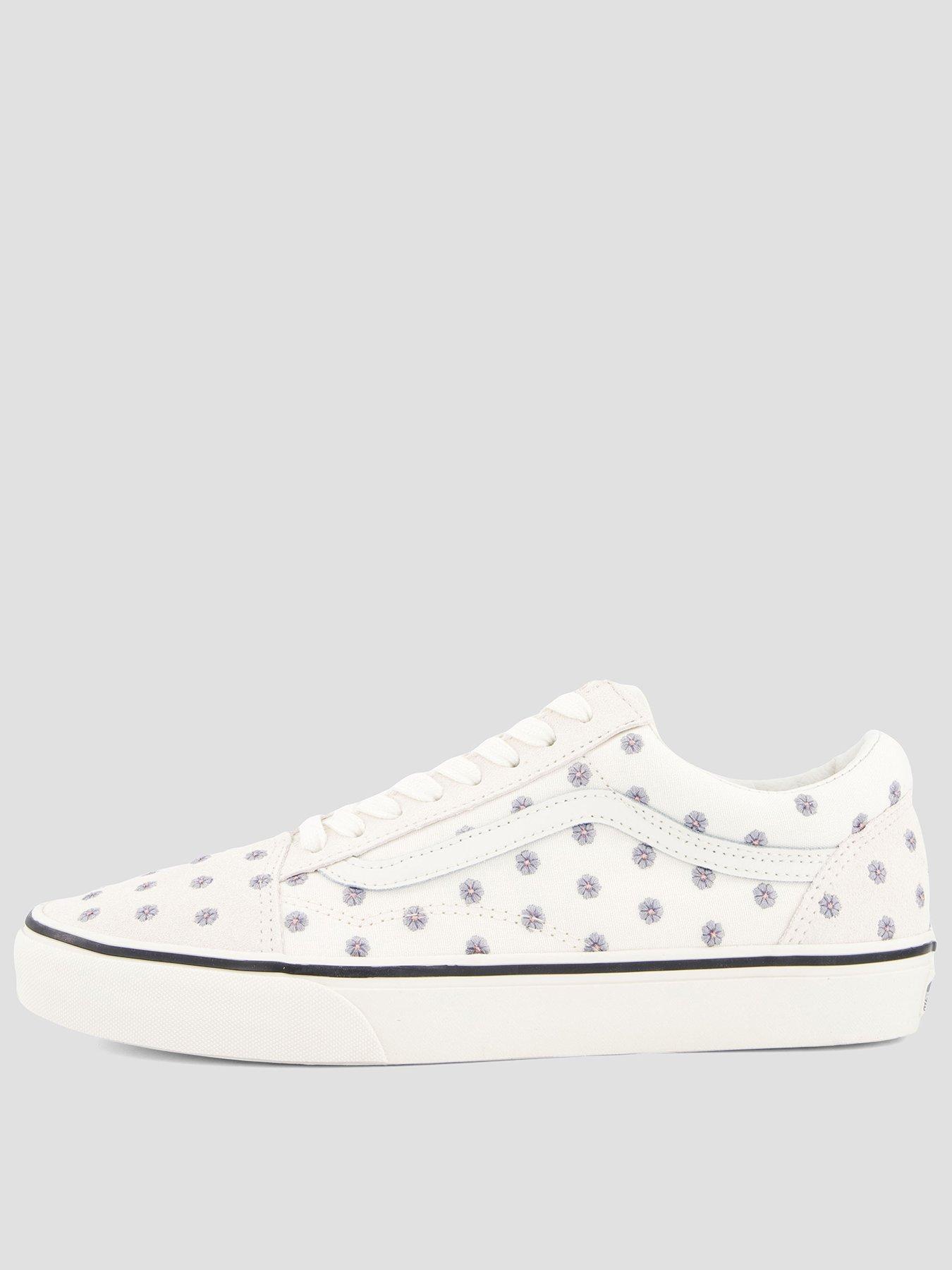 Vans Womens Old Skool Trainers - White