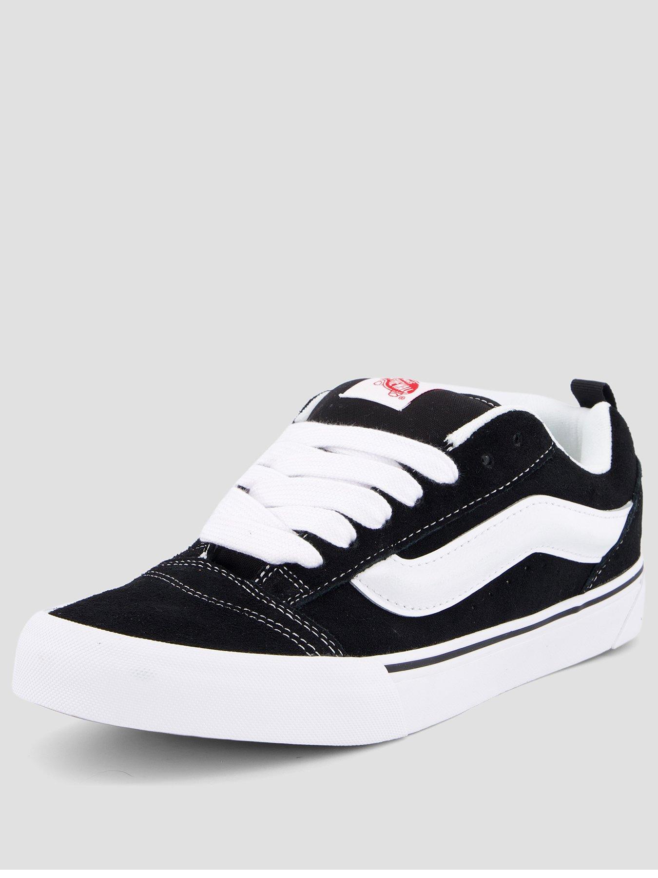 Image 2 of 7 of Vans Mens Knu Skool Trainers - Black