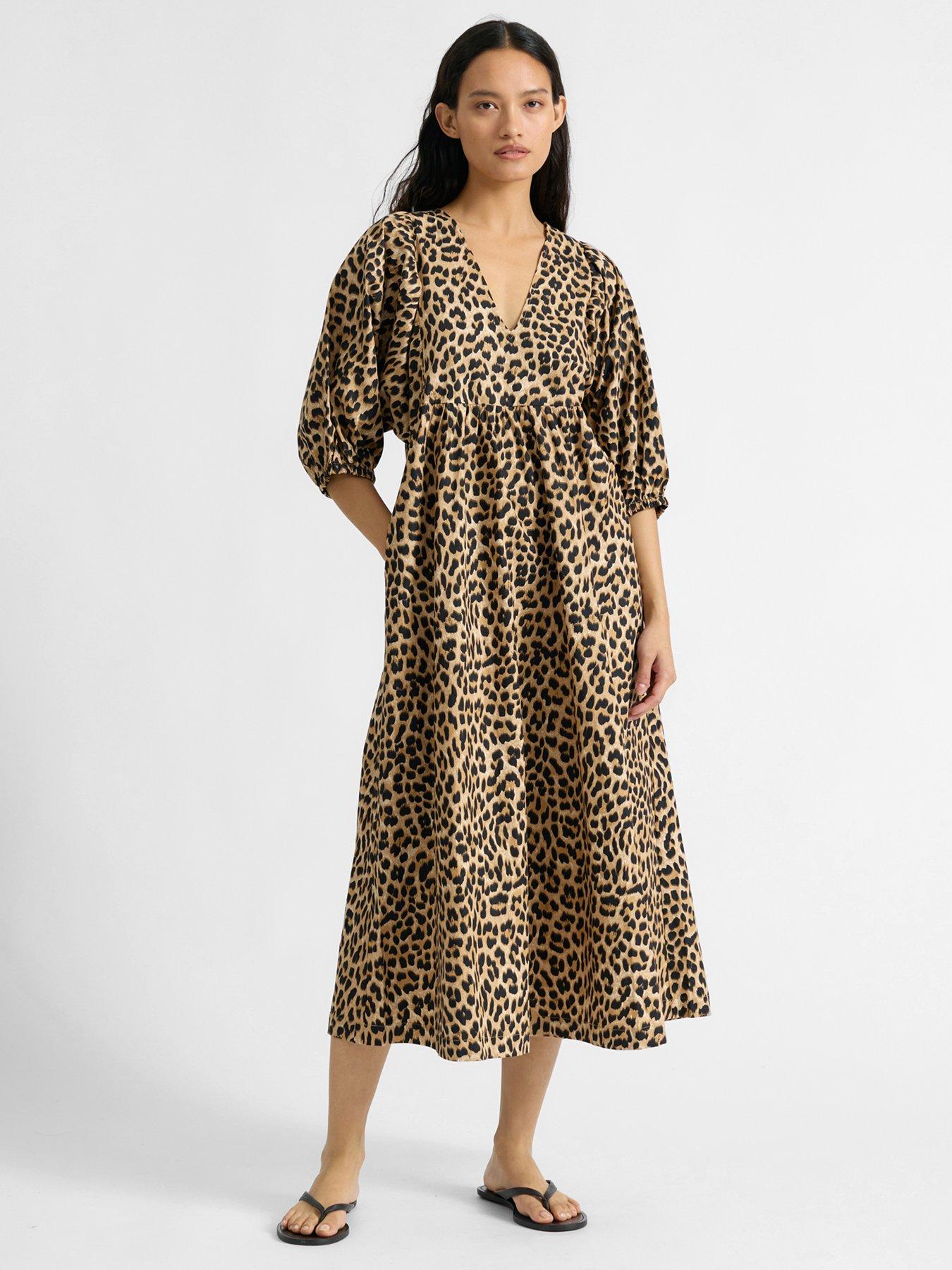 Albaray Animal Iconic Dress - Brown