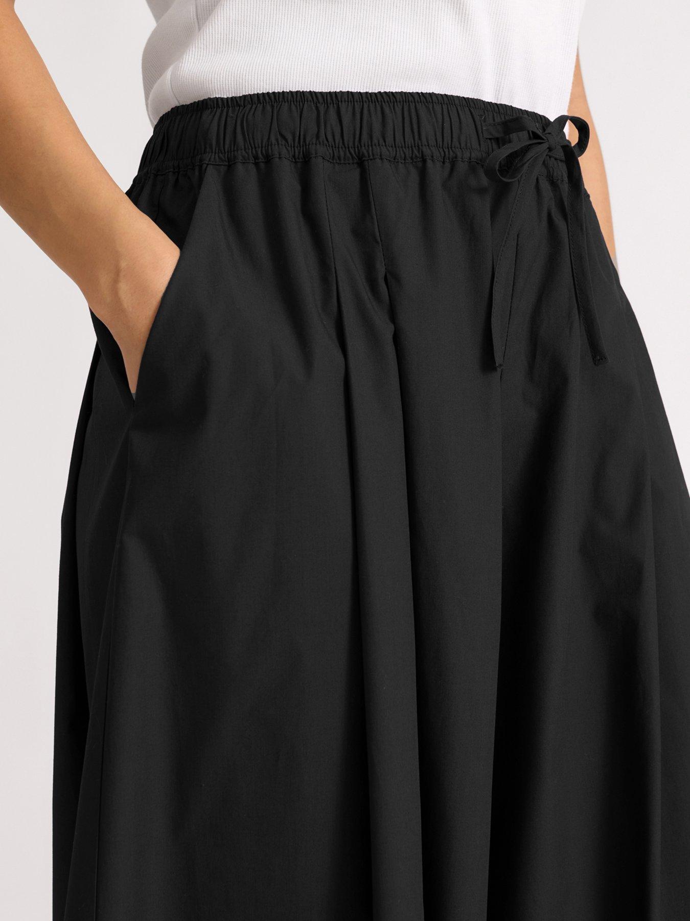  image of albaray-cotton-wide-leg-culottes