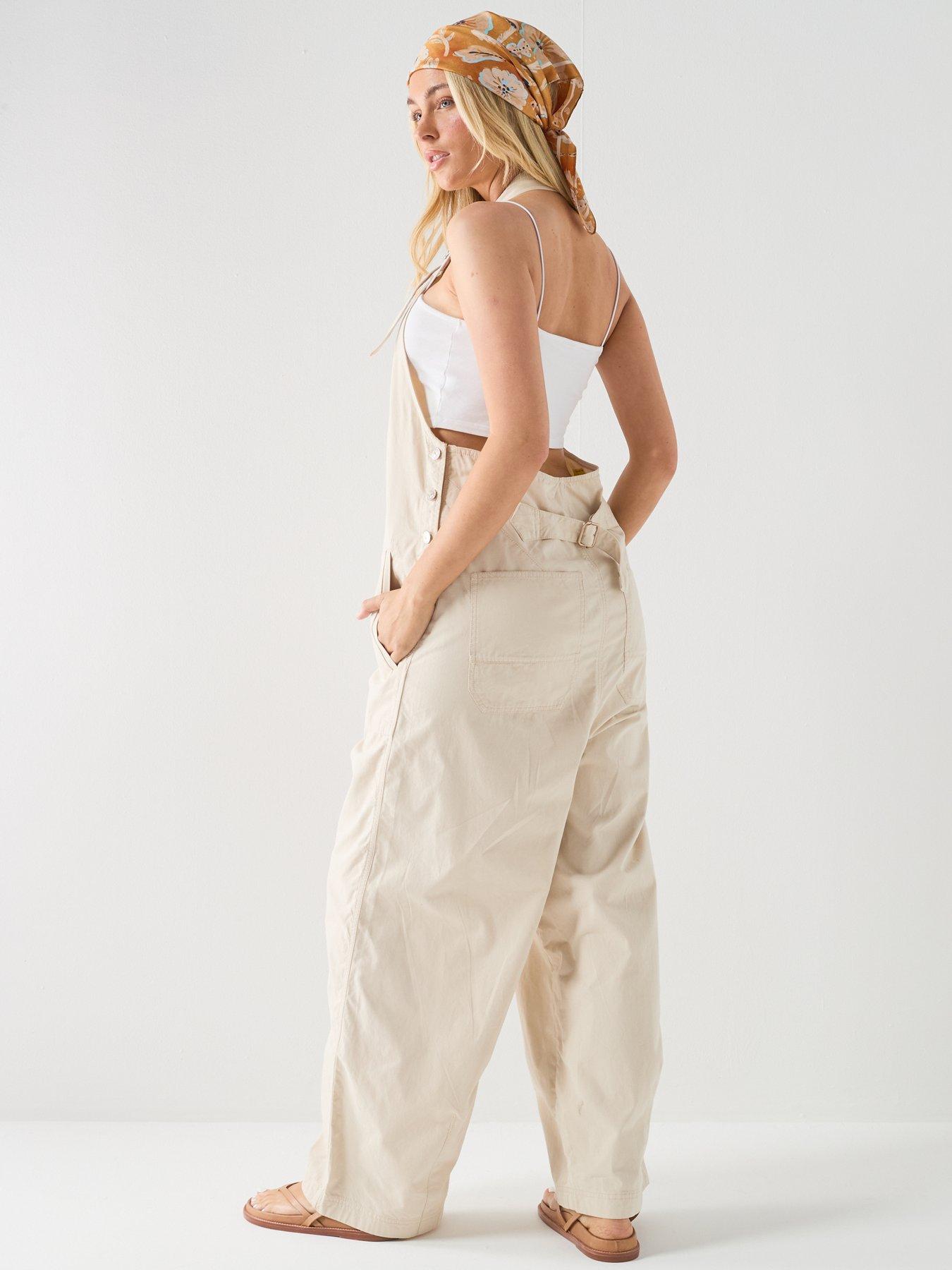 Image 2 of 6 of FREE PEOPLE Great Plains One Piece - Cream