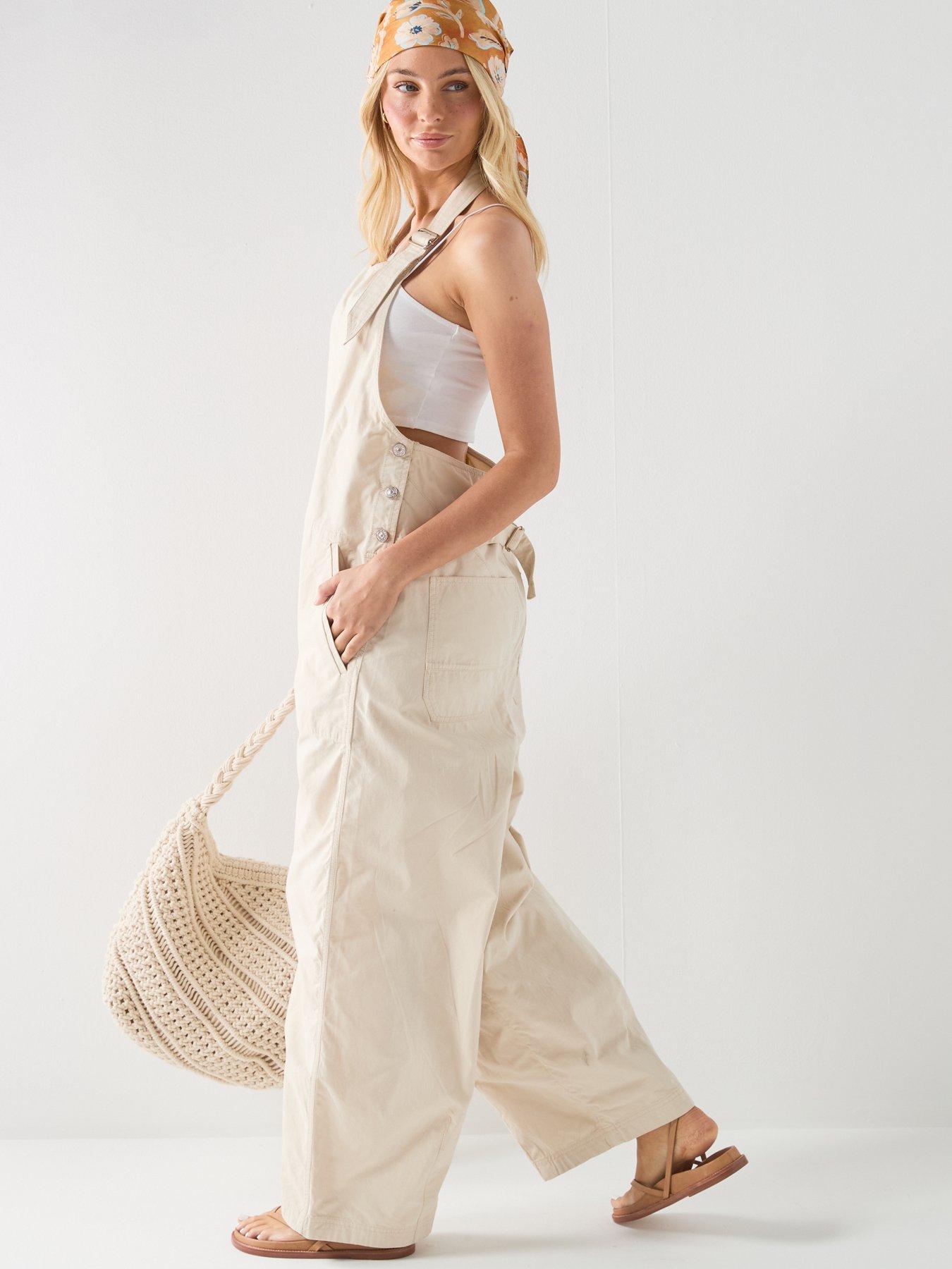 Image 3 of 6 of FREE PEOPLE Great Plains One Piece - Cream