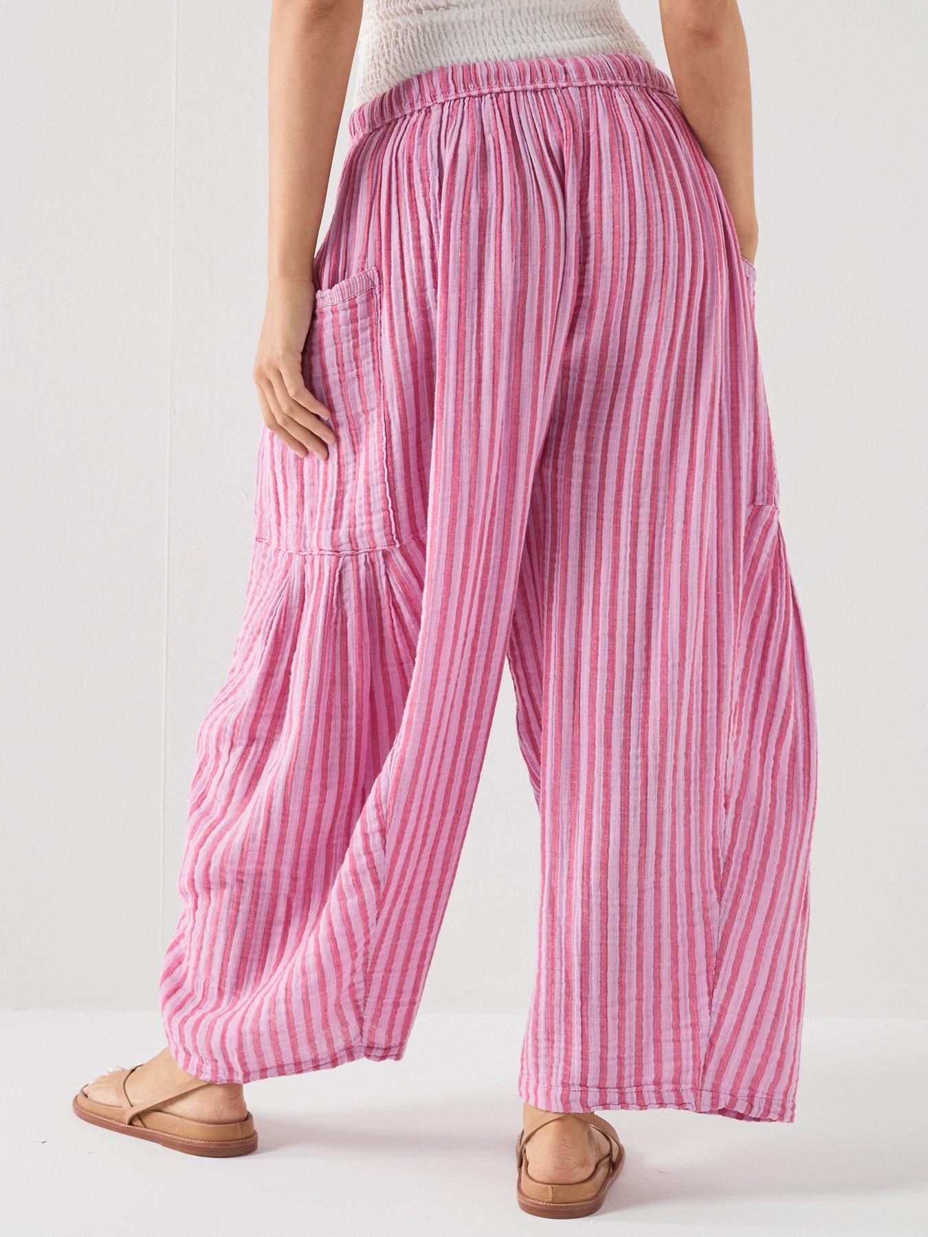 Image 2 of 6 of FREE PEOPLE Striped Quinn Pant