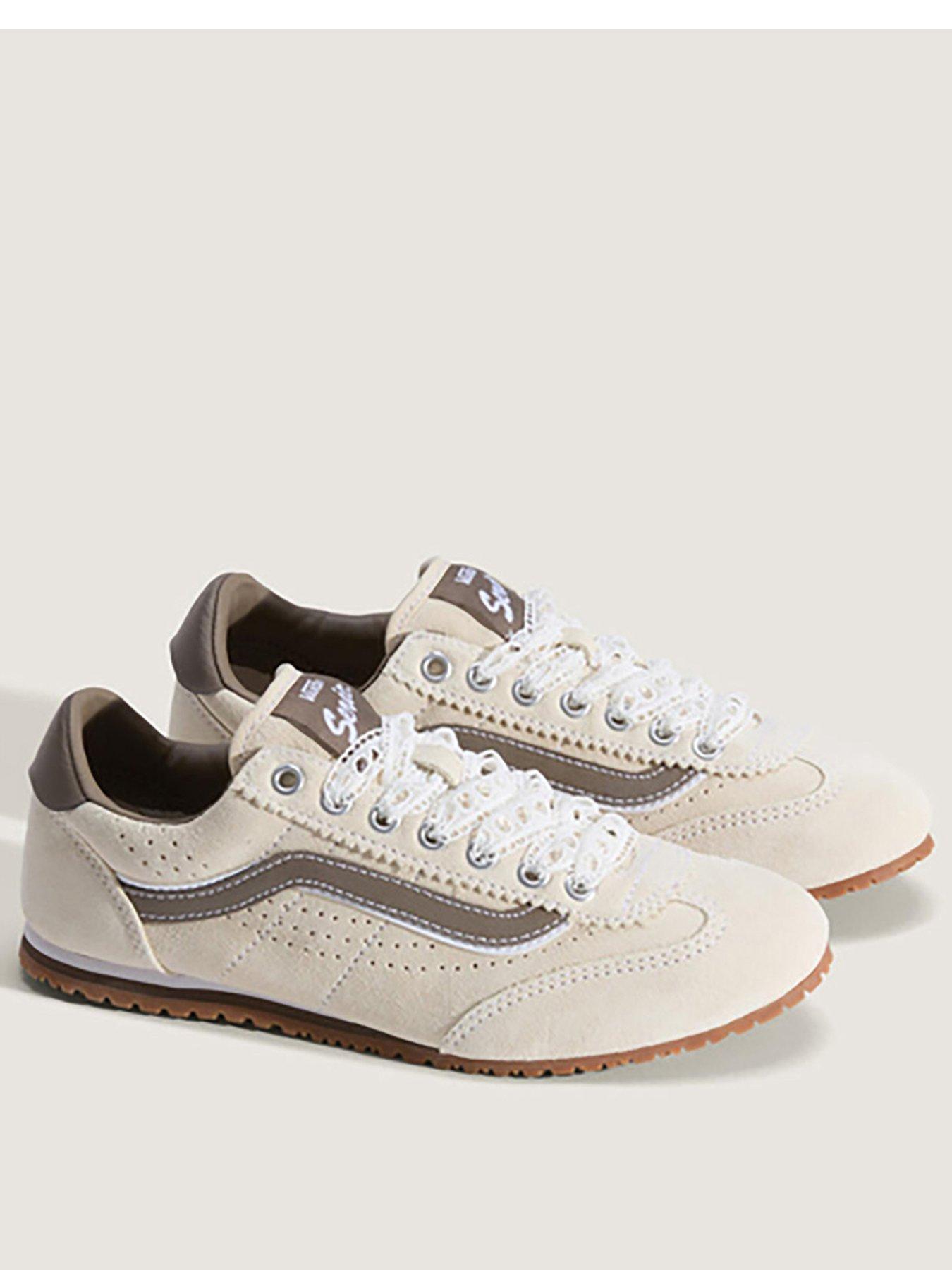 stillFront image of vans-unisex-super-lowpro-laces-beige