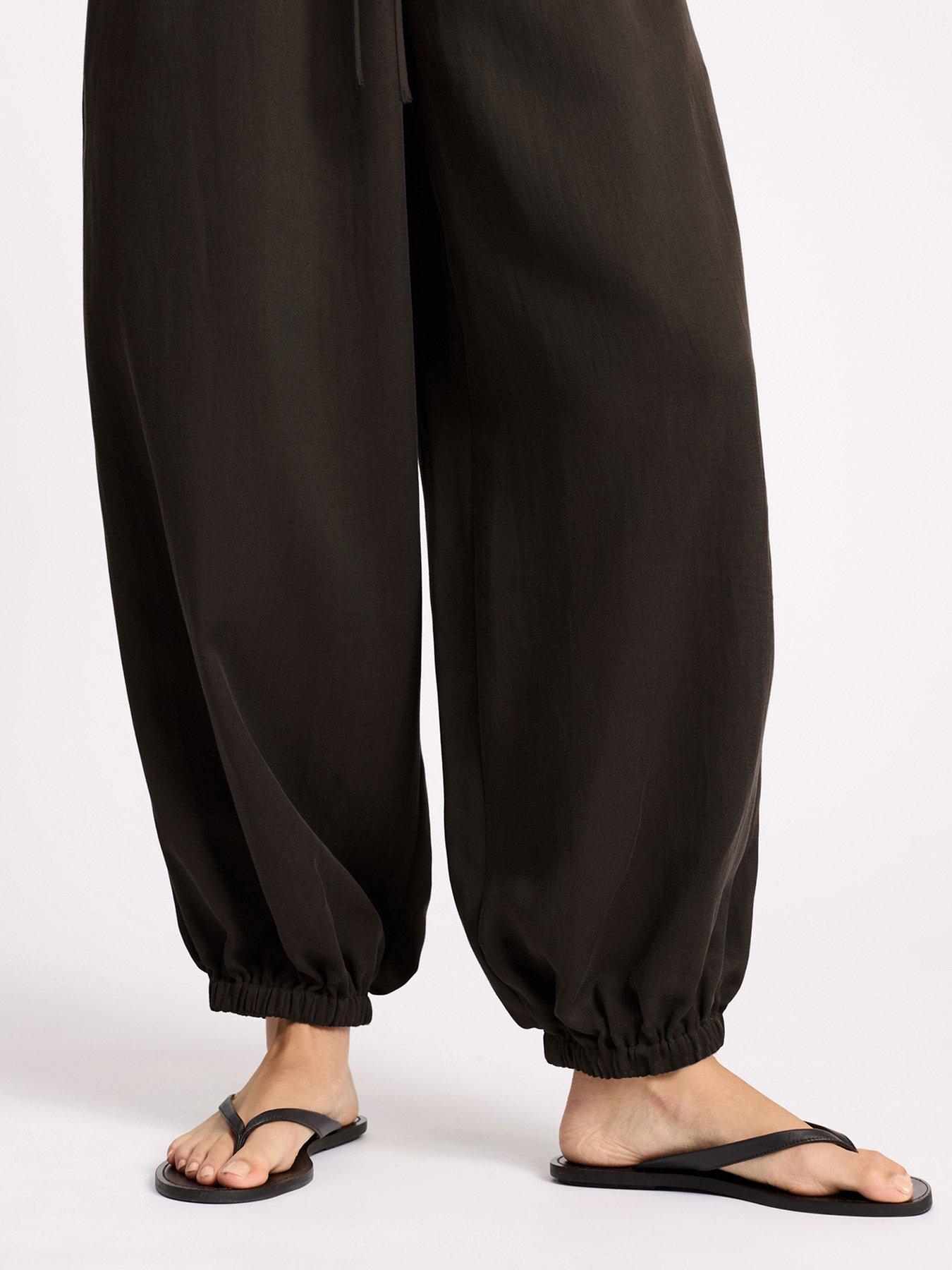 Image 4 of 5 of Albaray Tencel Jumpsuit - Brown