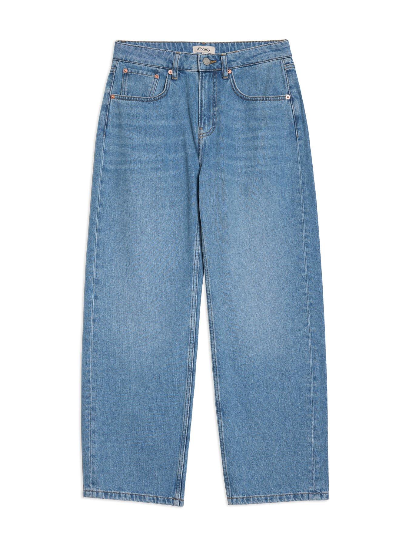  image of albaray-boyfriend-jeans-blue