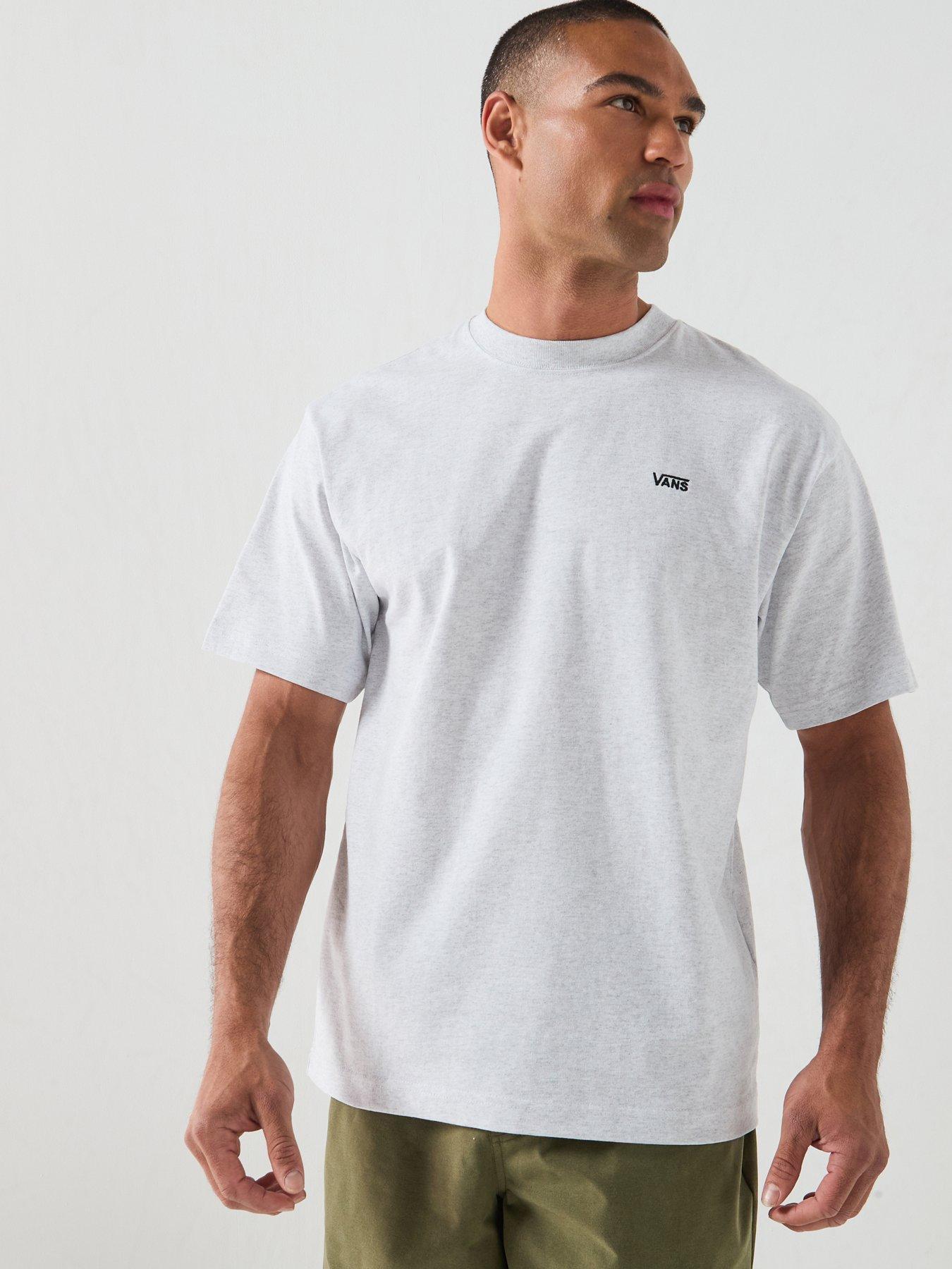 Vans Mens Left Chest Ii Loose Short Sleeve - Grey