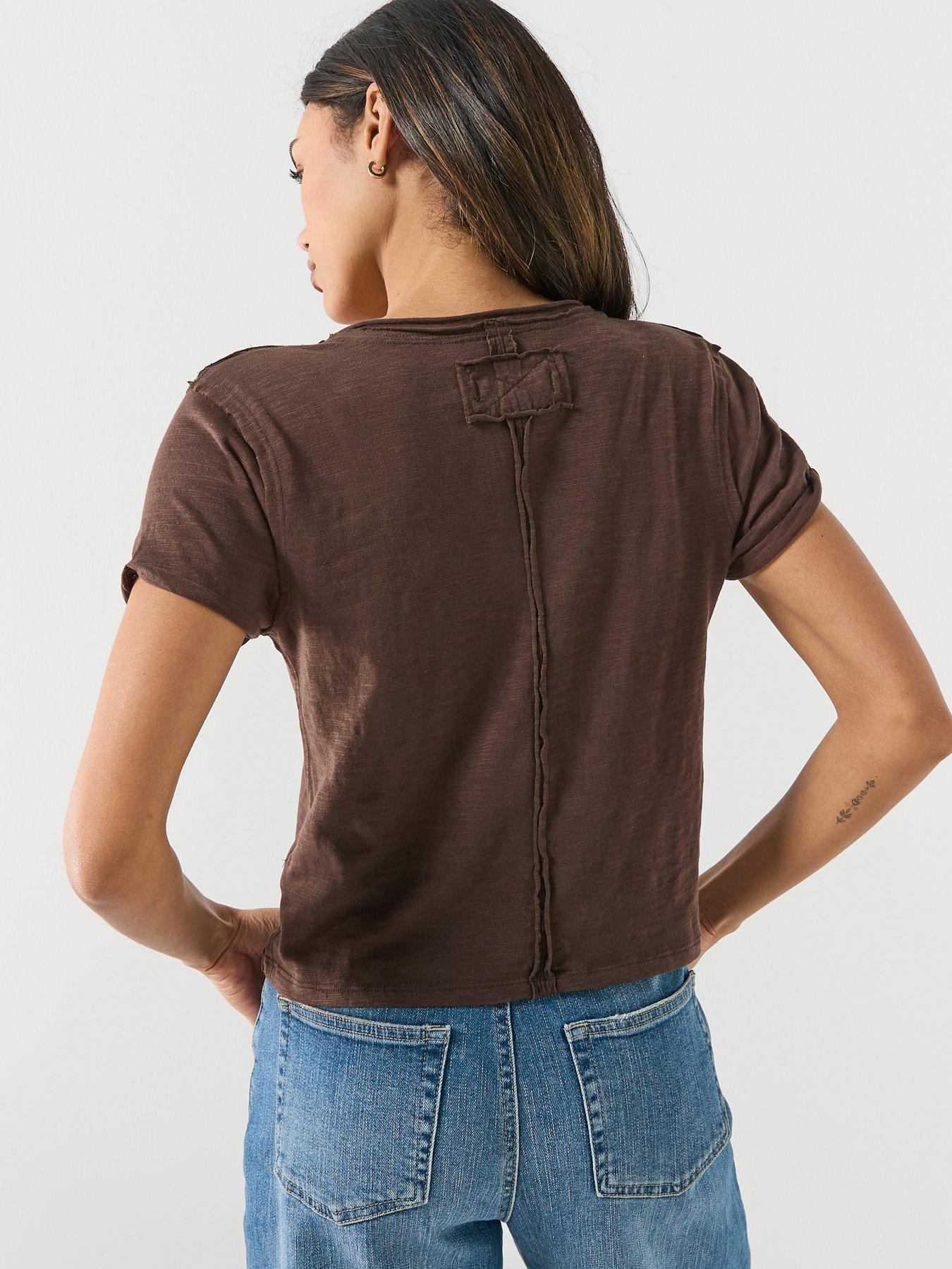 stillFront image of free-people-take-2-tee