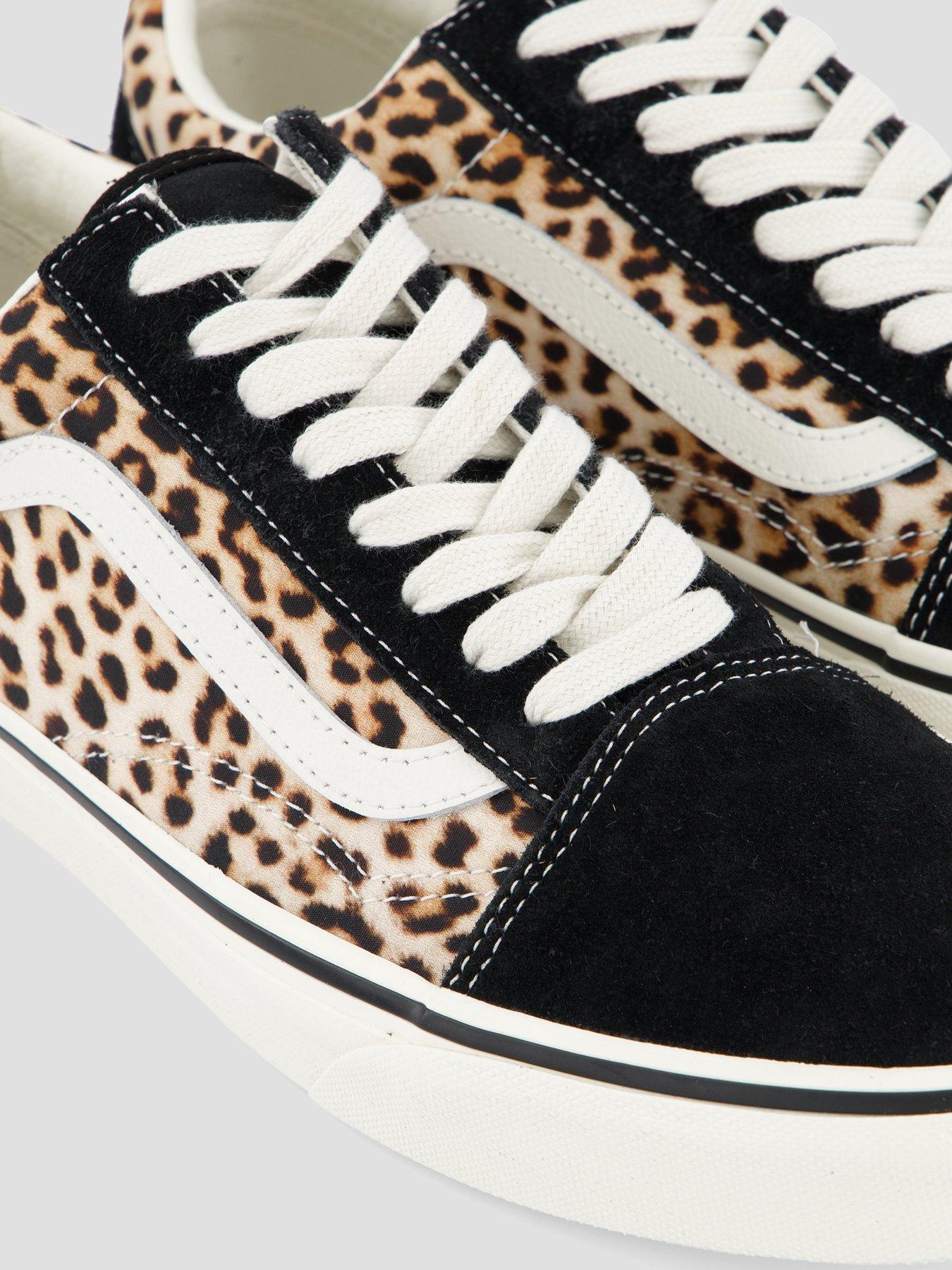  image of vans-unisex-old-skool-blackleopard-black