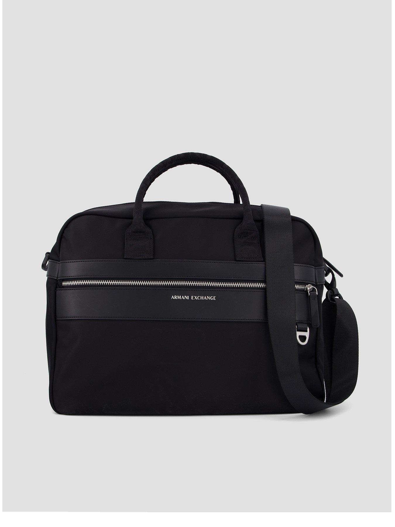 Image 1 of 4 of Armani Exchange Las Vegas Duffle Bag - Black
