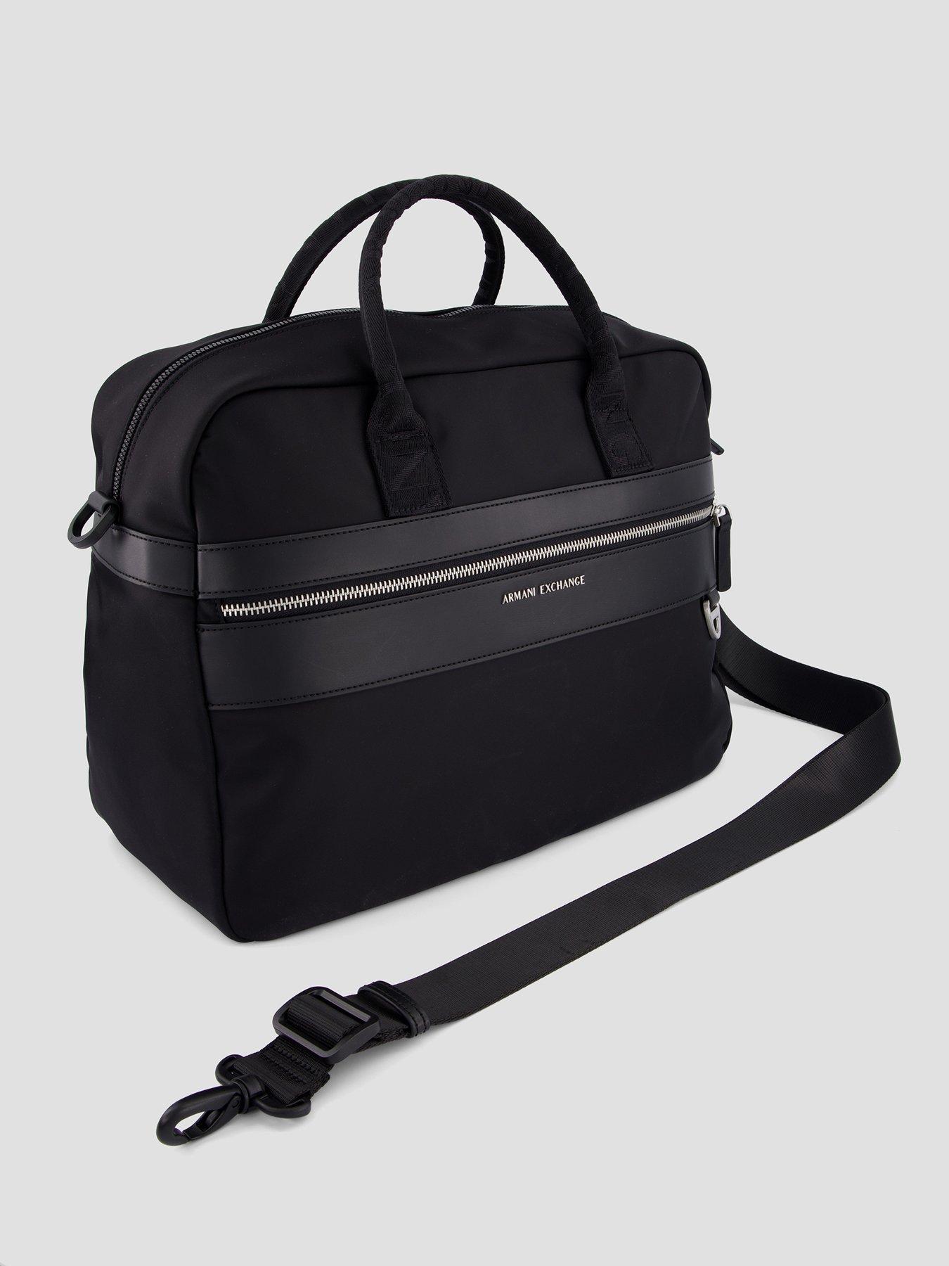 Image 2 of 4 of Armani Exchange Las Vegas Duffle Bag - Black
