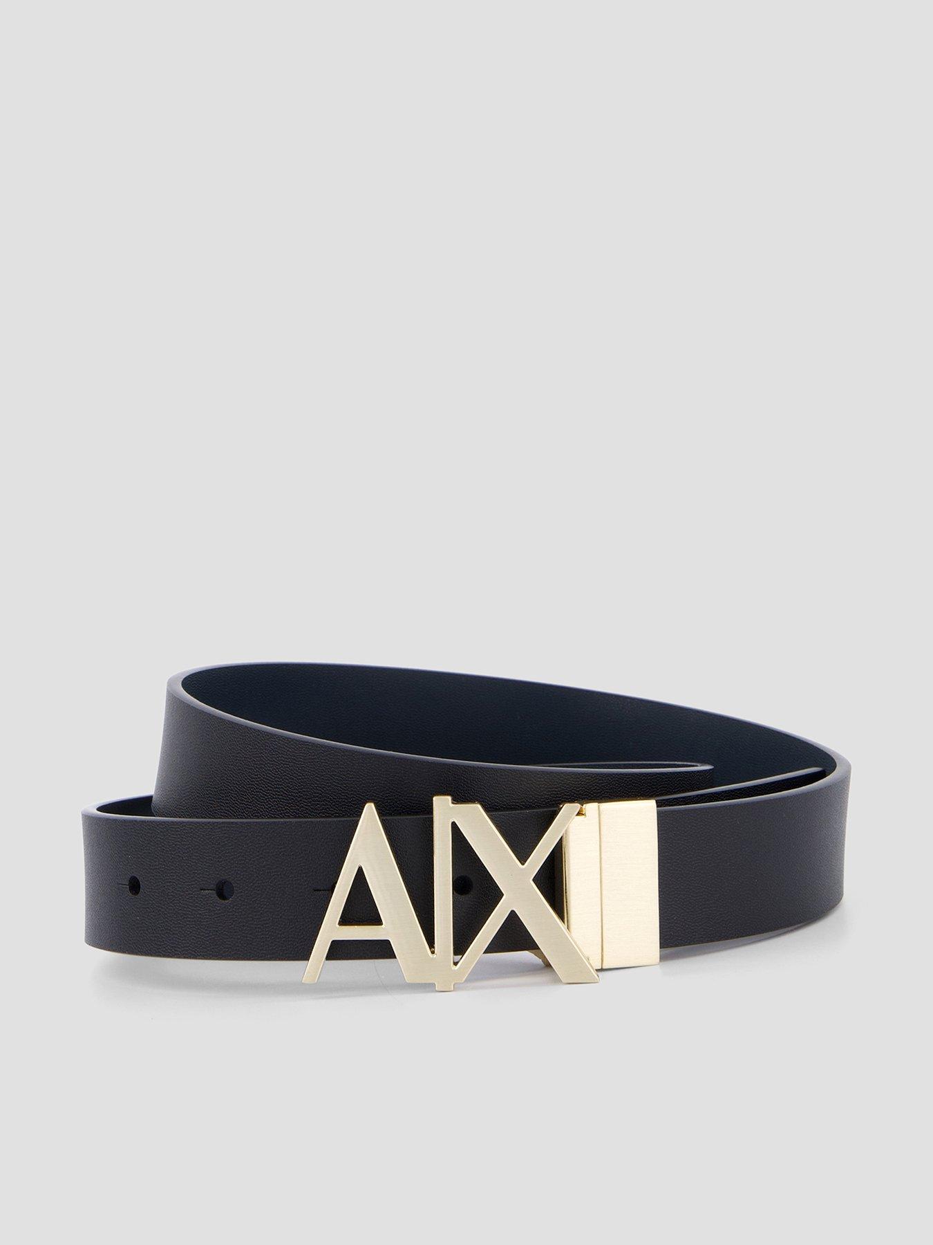 Armani Exchange Reversible Belt - Blue