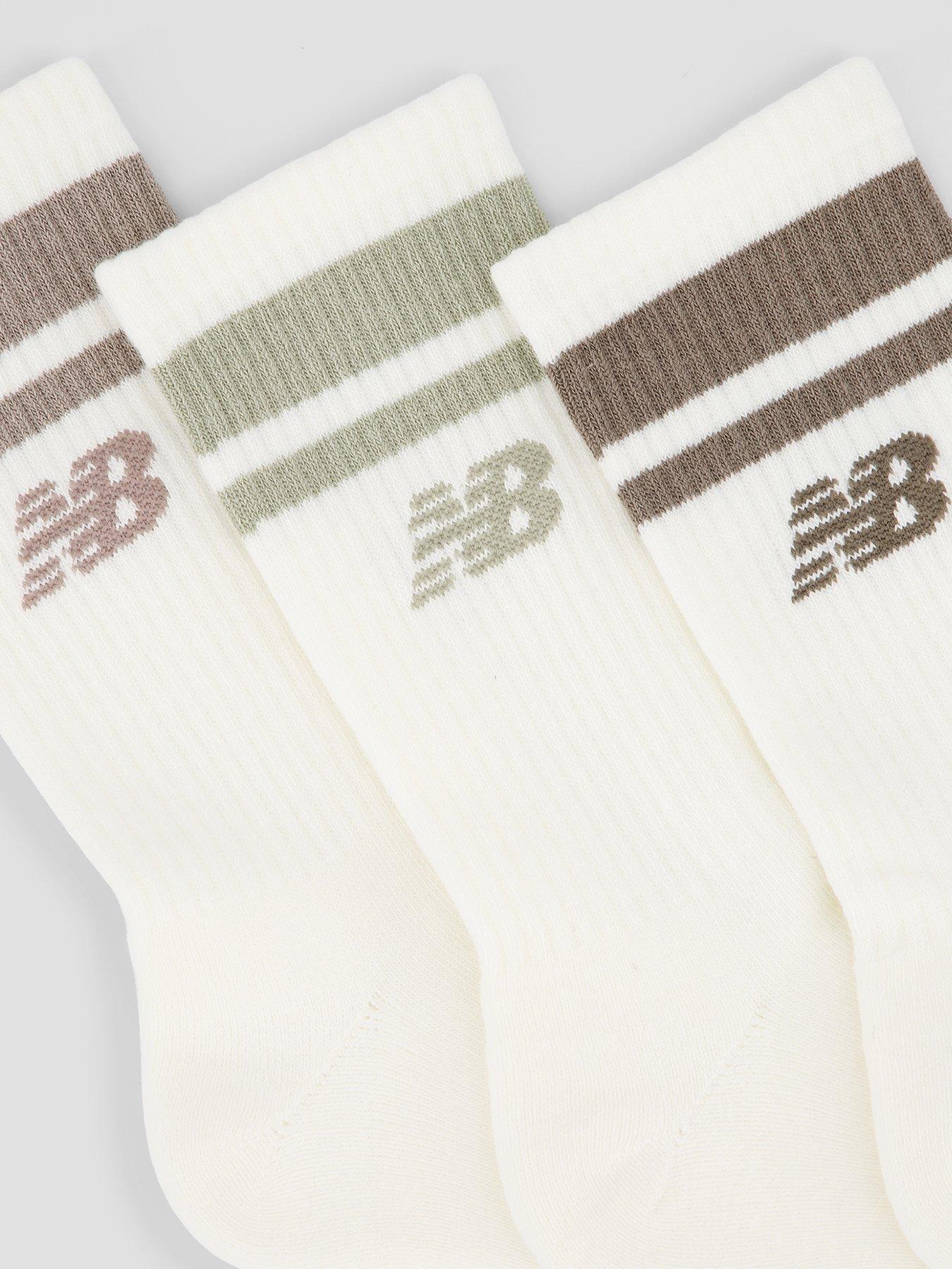 Image 3 of 4 of New Balance Everyday Stripe Midcalf - 3 Pack - Multi
