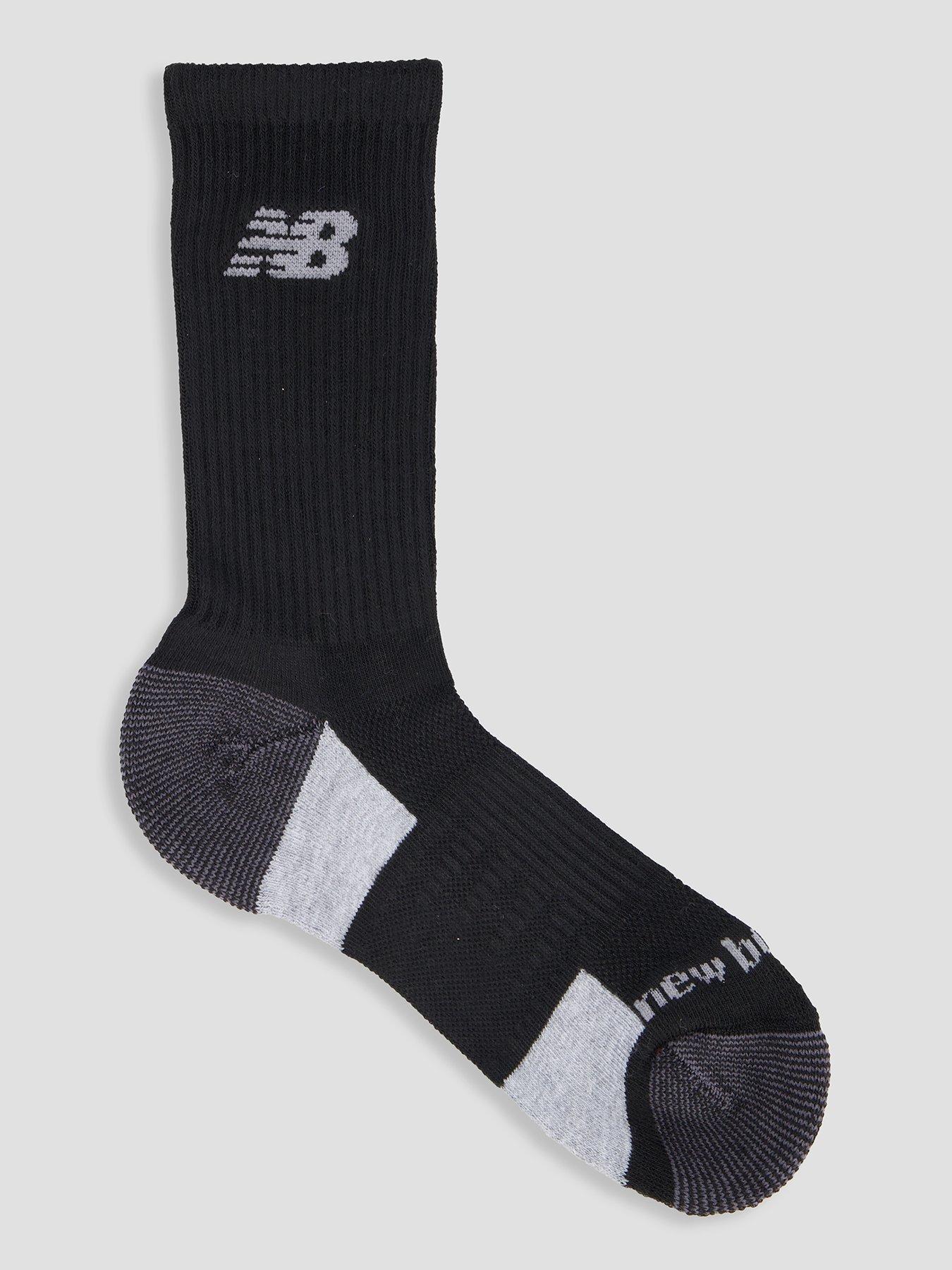 Image 2 of 4 of New Balance Performance Cushioned Crew - 6 Pack - Black