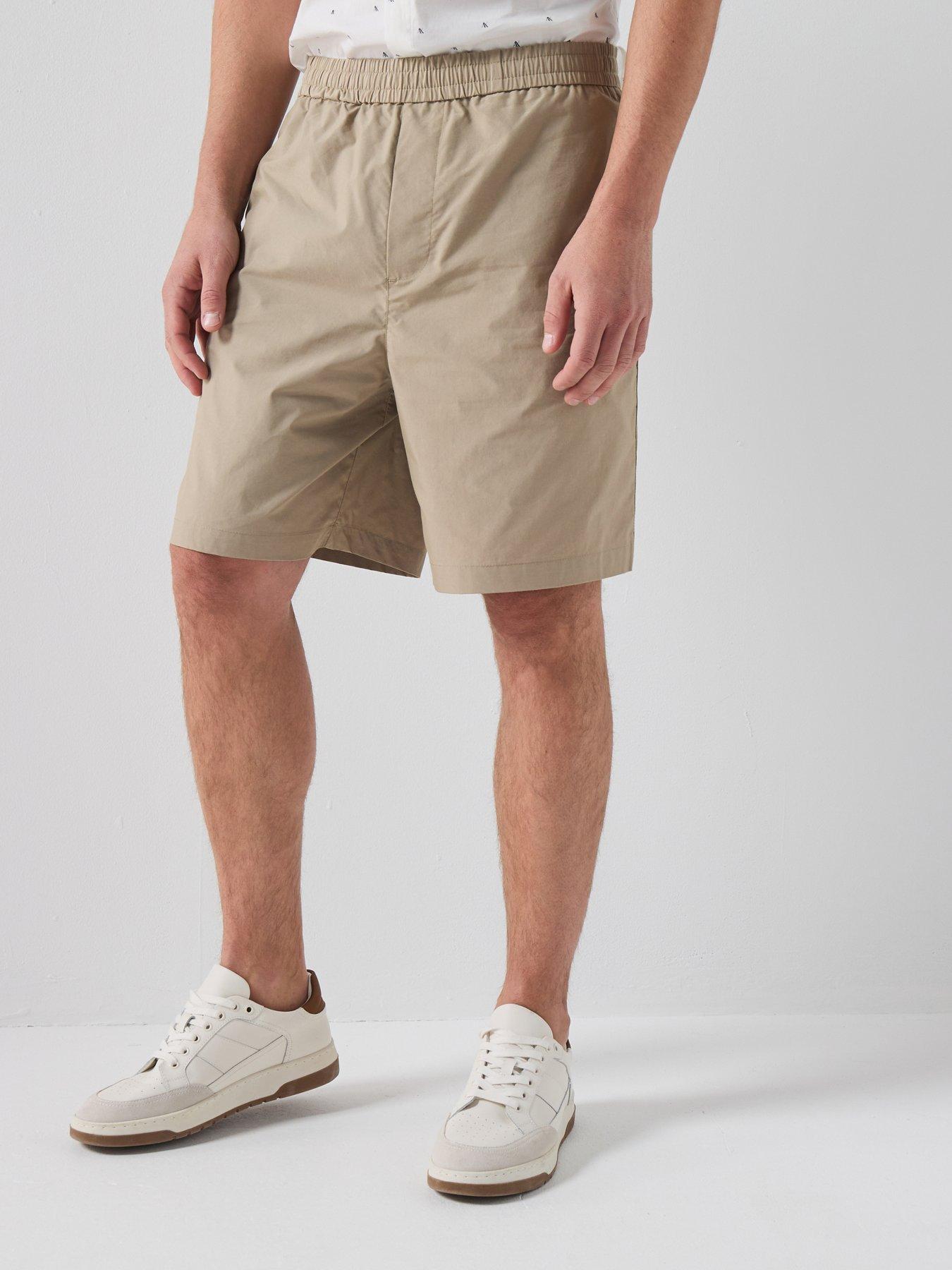  image of armani-exchange-bermuda-shorts-beige