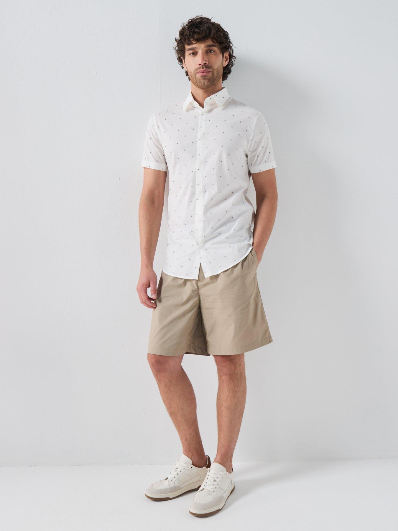  image of armani-exchange-bermuda-shorts-beige