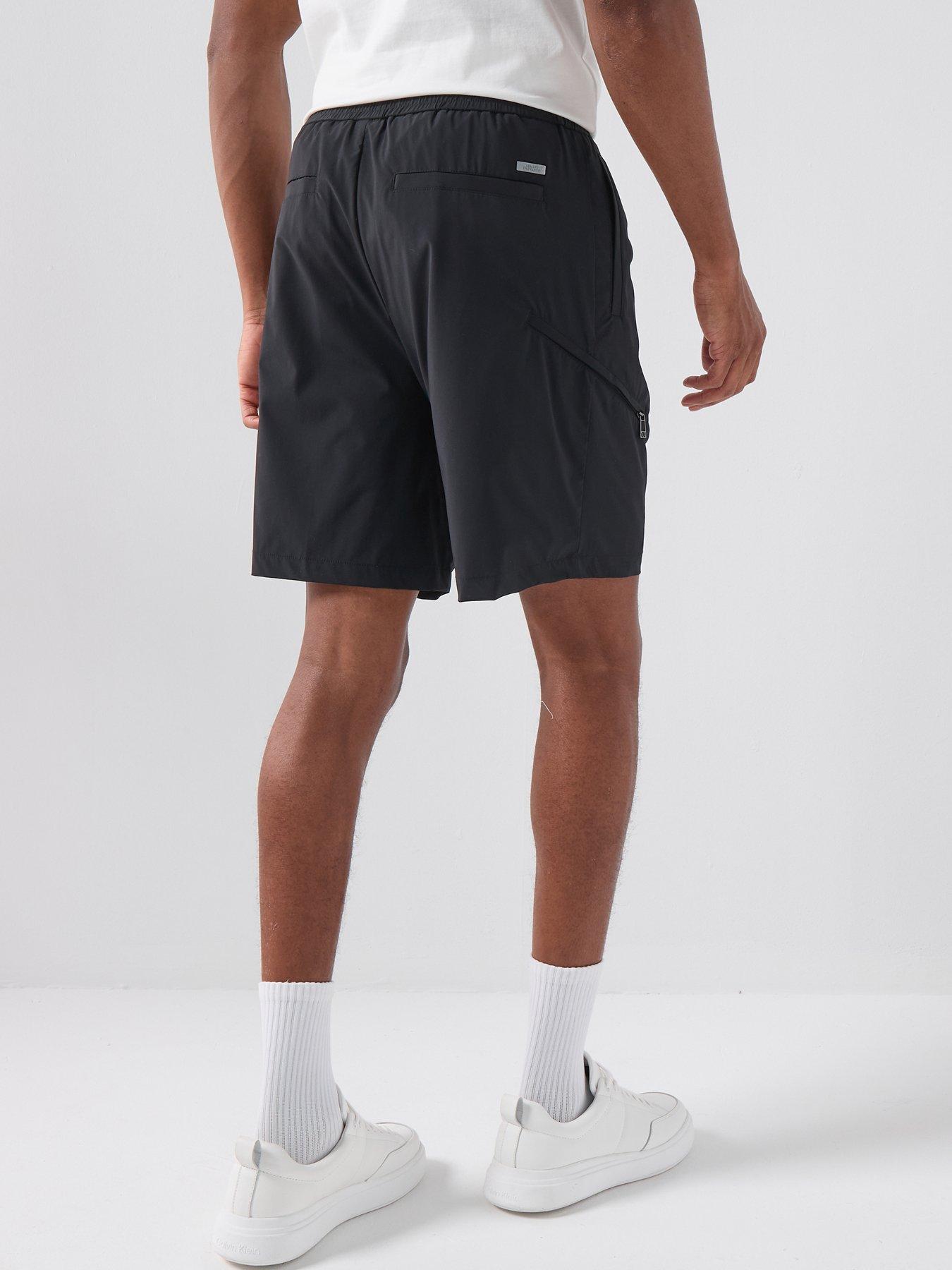 Image 2 of 5 of Armani Exchange Bermuda Shorts - Black