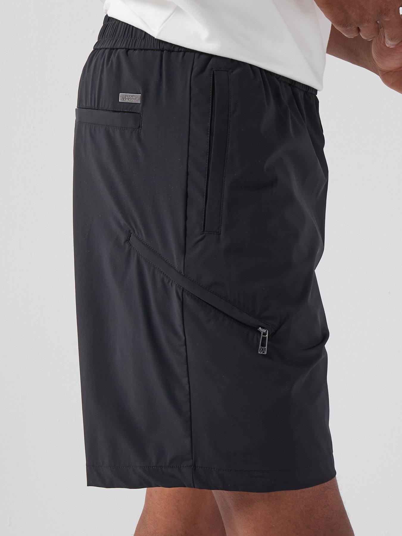 Image 4 of 5 of Armani Exchange Bermuda Shorts - Black