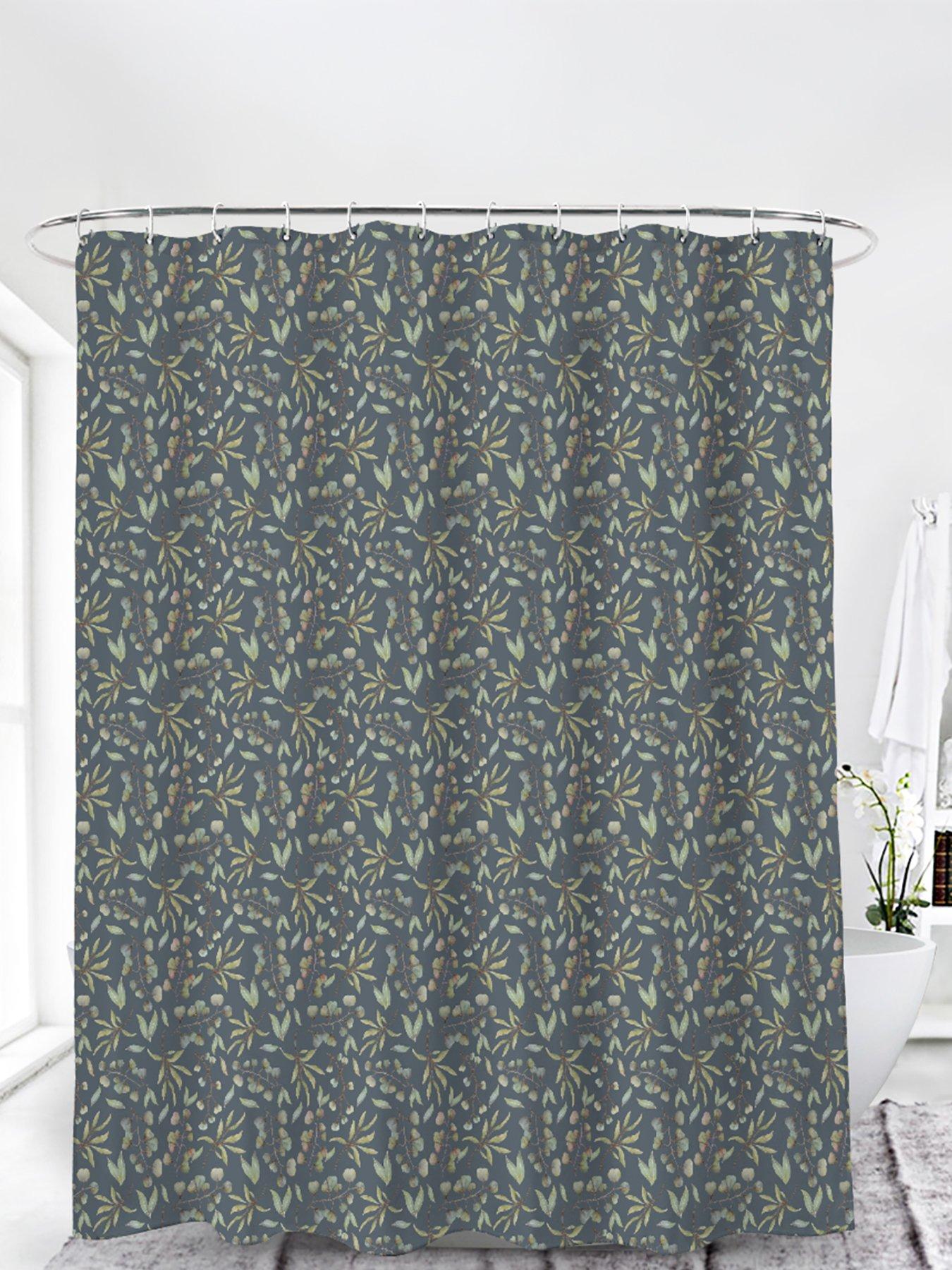  image of aqualona-botanical-shower-curtain