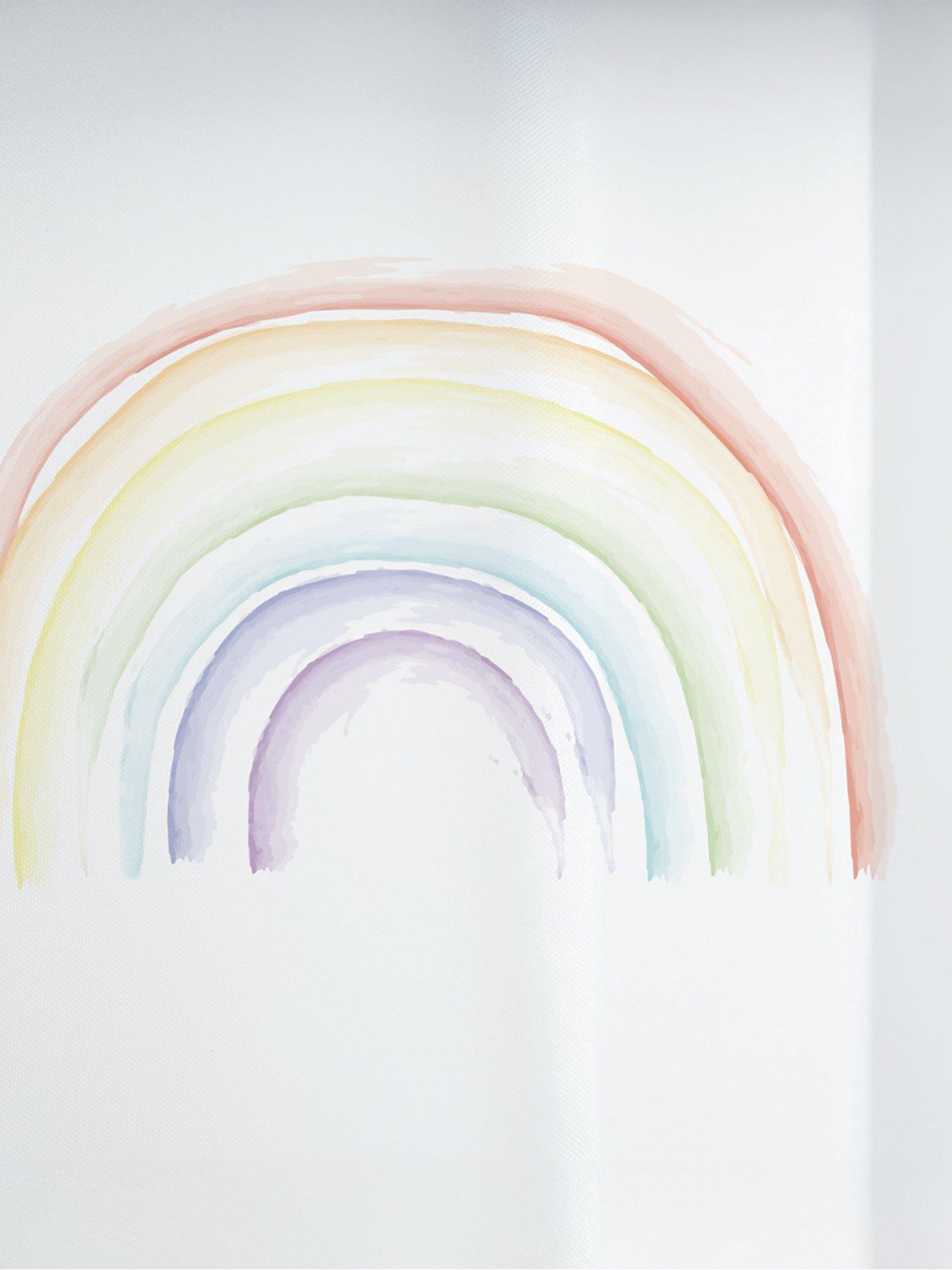 image of aqualona-rainbows-shower-curtain