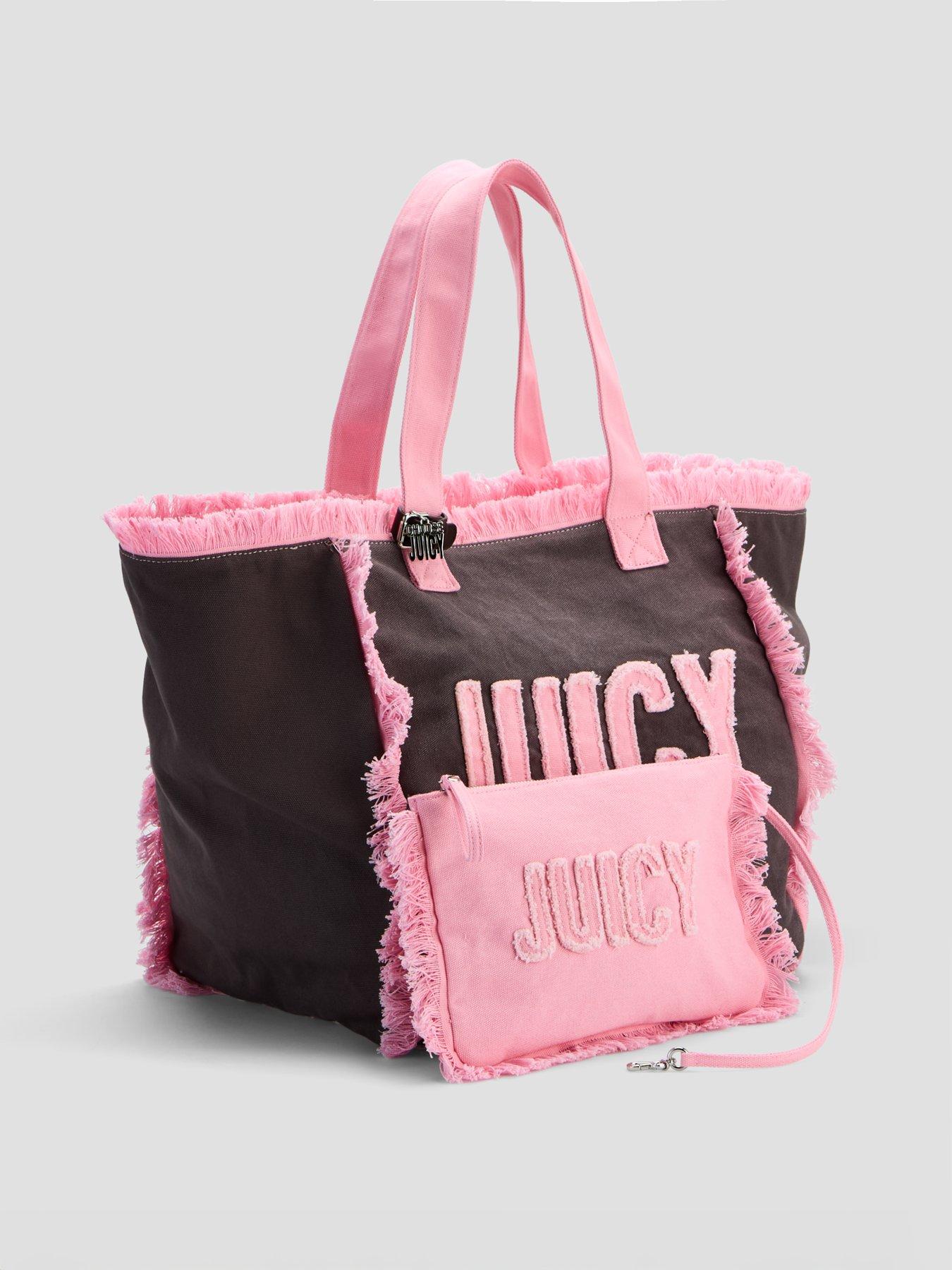 Image 2 of 6 of Juicy Couture Mirna Beach Shopping Trip Cotton/ Pu Lt. Java